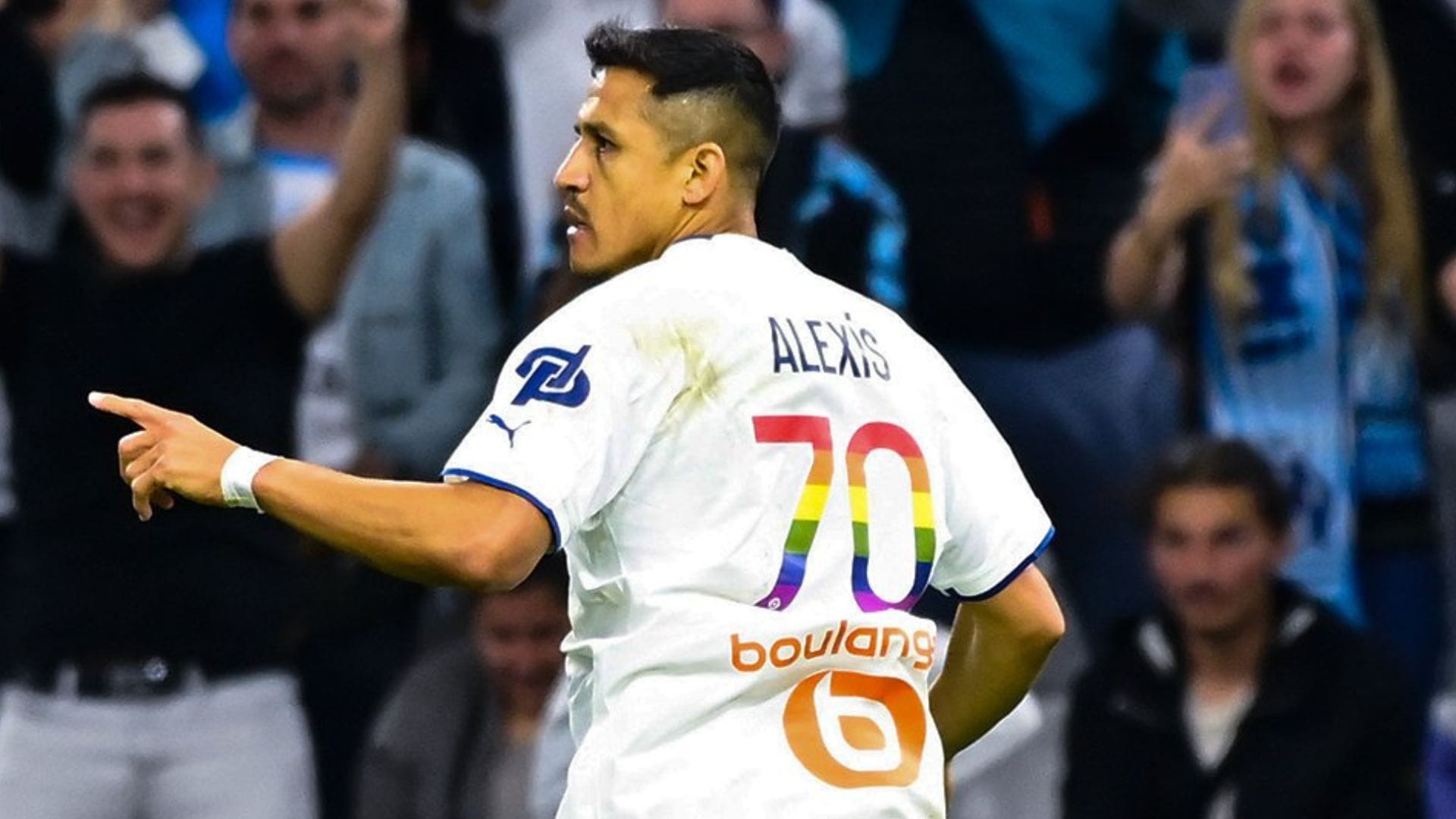 Alexis anotó un gol y fue figura en la victoria del Marsella