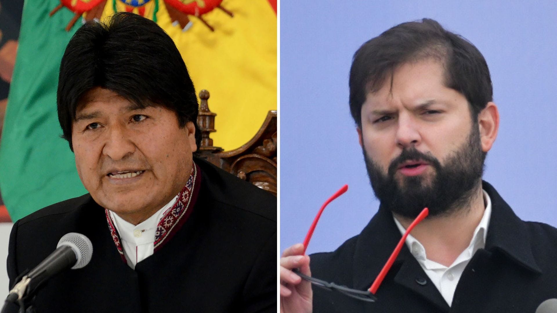 Evo Morales critica el apoyo de Boric a Perú: “Olvida que Allende fue víctima del intervencionismo de la CIA”