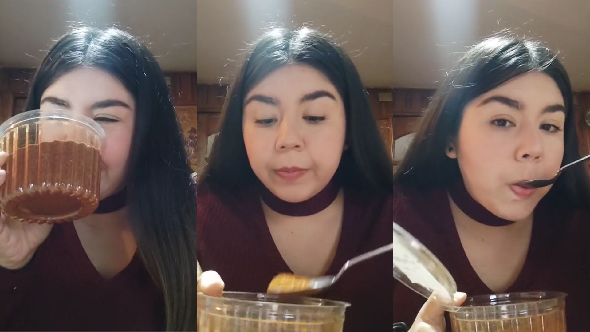 “¡Mija!”: Joven mexicana en Chile se comió una cucharada de merkén y su reacción impactó a las redes