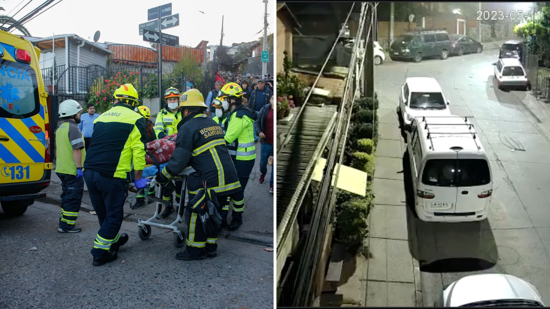 Tres vecinos están en riesgo vital: Revelan video del momento de la grave explosión de gas ocurrida en Lo Barnechea