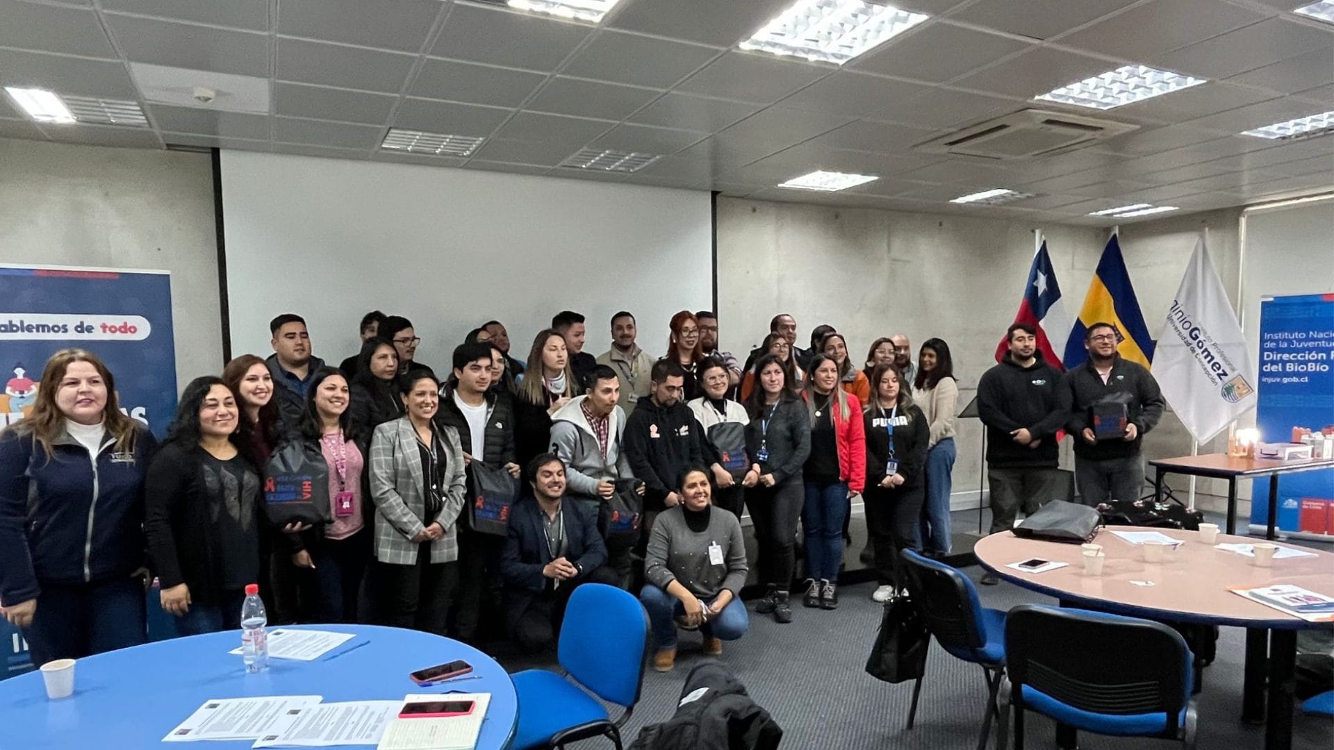 INJUV Biobío capacitó a Oficinas de Jóvenes Municipales para entrega de preservativos