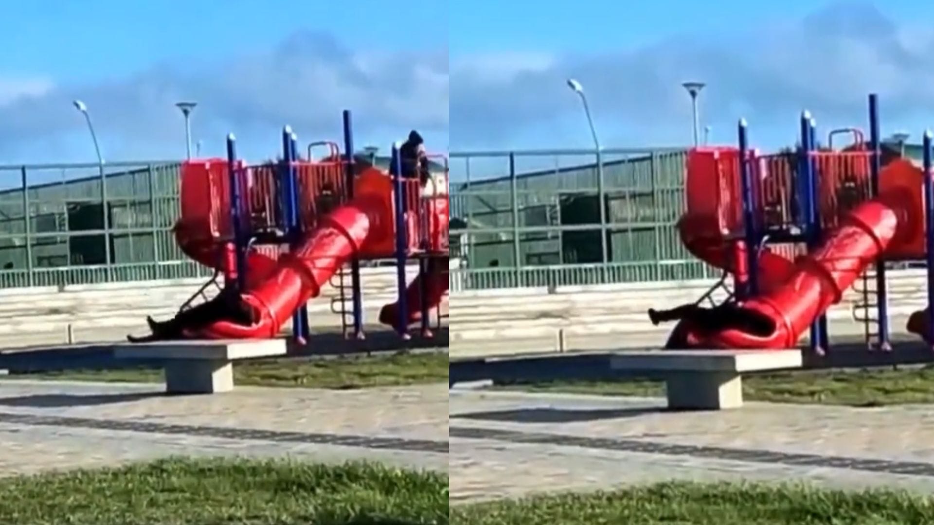 Alcalde de Punta Arenas desdramatizó chascarro de Boric en tobogán: Municipio arreglará daños