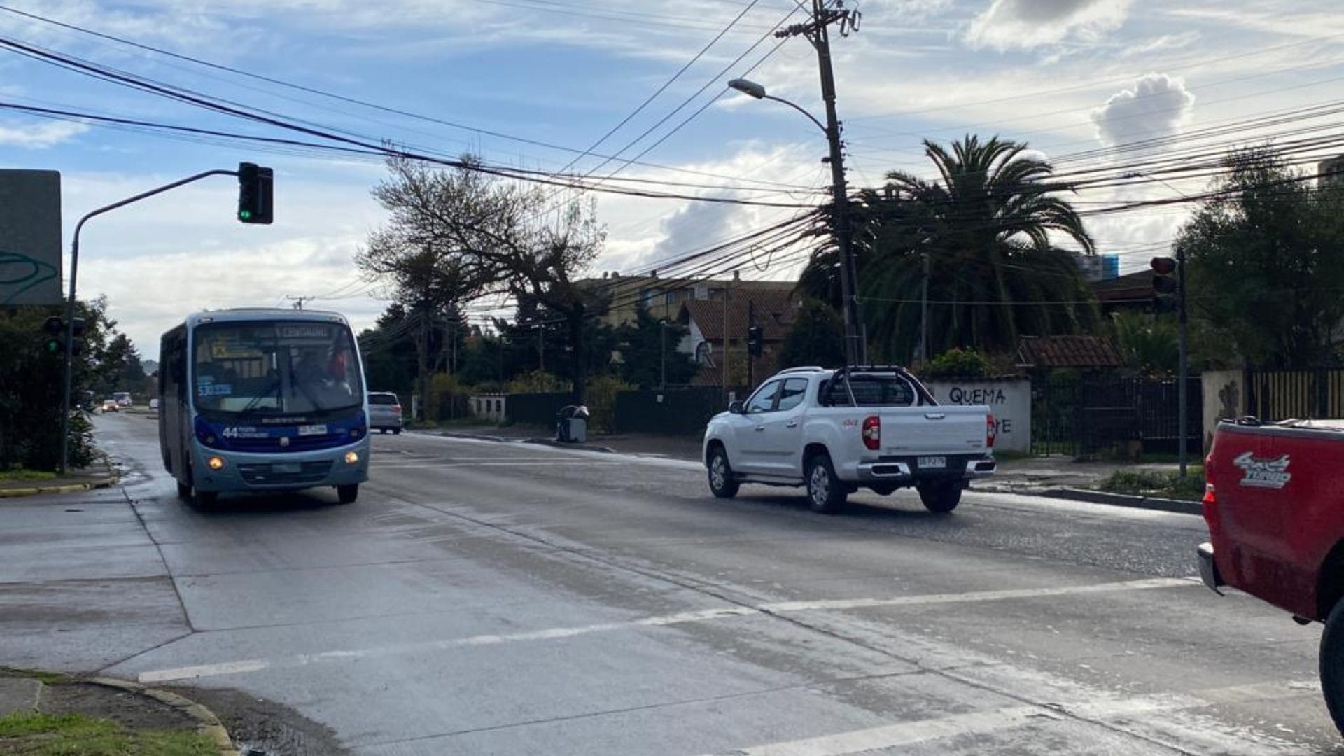 Inician nueva extensión del corredor de transporte de Avenida Colón entre Hualpén y Talcahuano