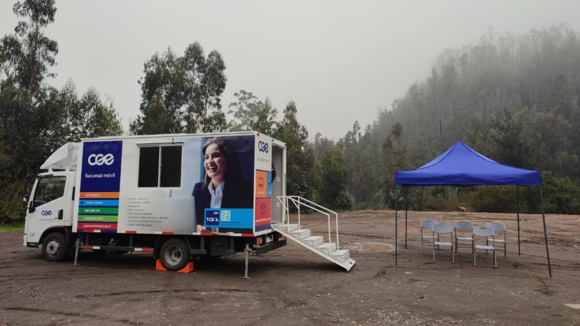 CGE implementó nueva Oficina Móvil: Contempla atender a clientes de zonas alejadas de Ñuble y Biobío