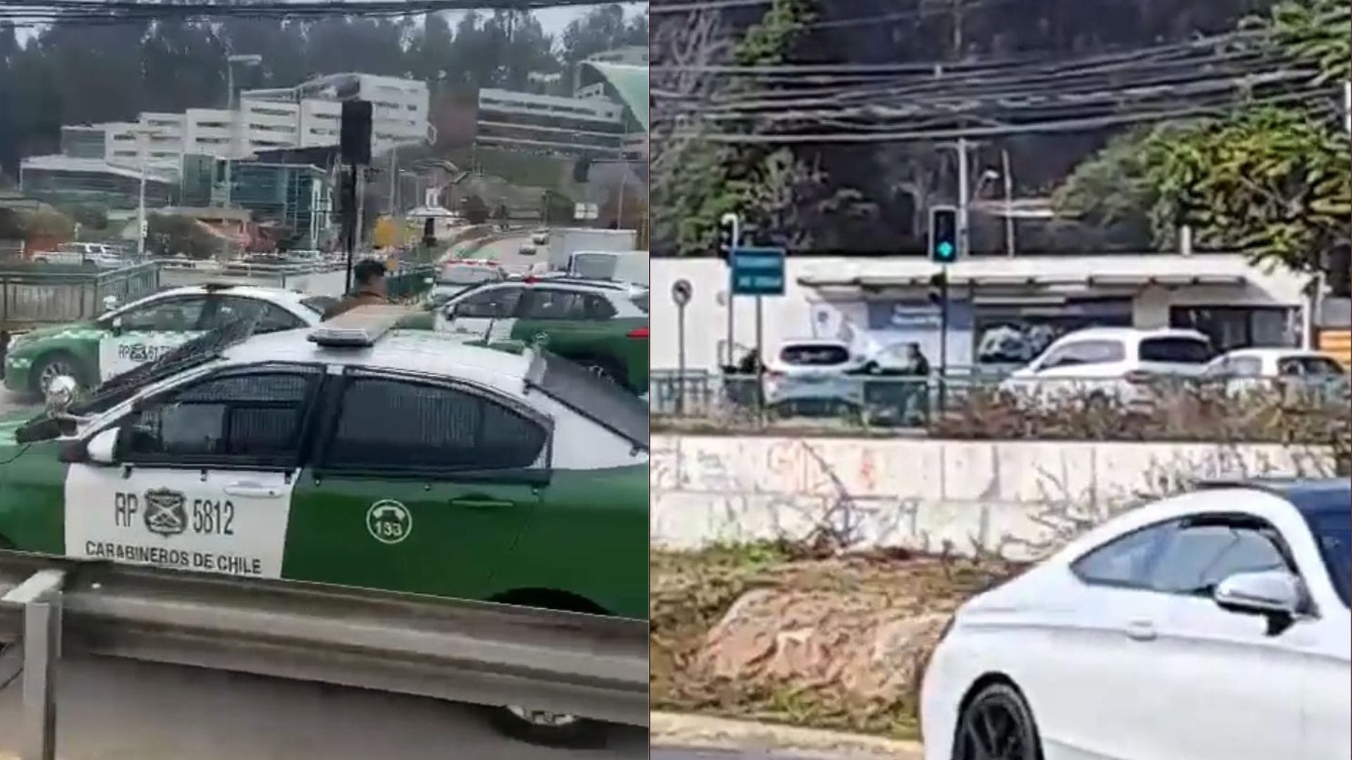 Sujetos robaron auto en Reñaca y al fugarse trataron de atropellar a carabinero