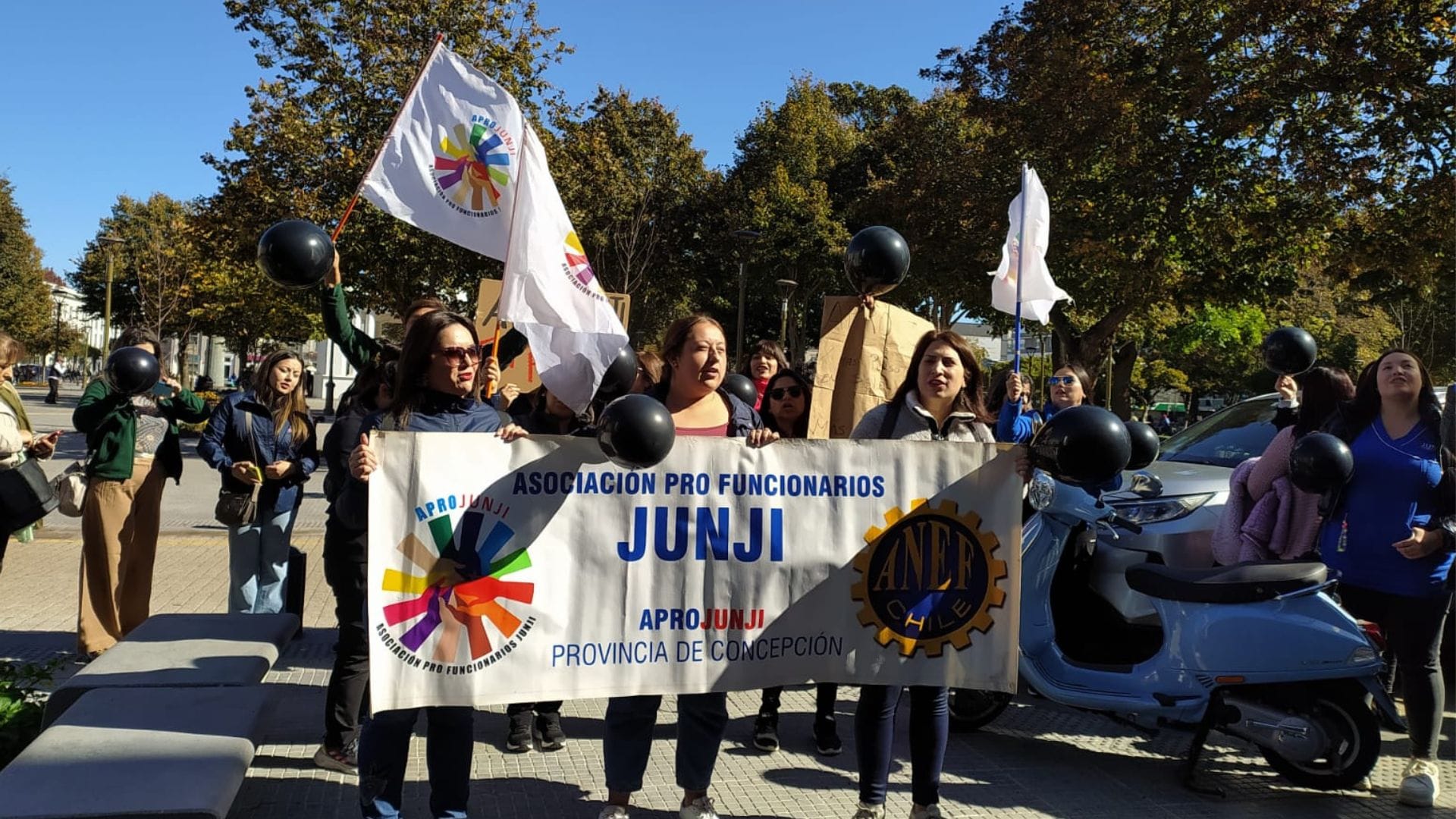 Trabajadores de Aprojunji Biobío en paro: Exigen mejores condiciones laborales