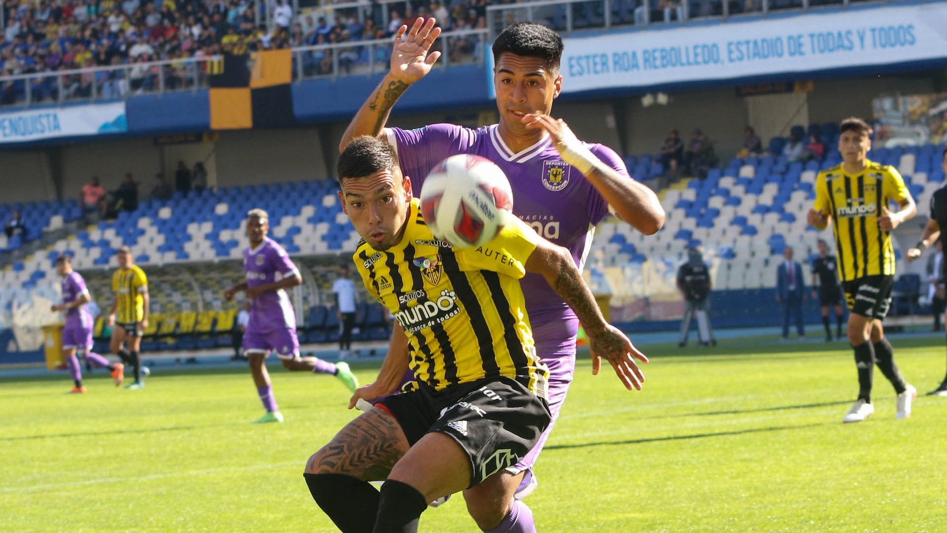 Fernández Vial y Deportes Concepción fue uno de los partidos con más publico en el fútbol chileno