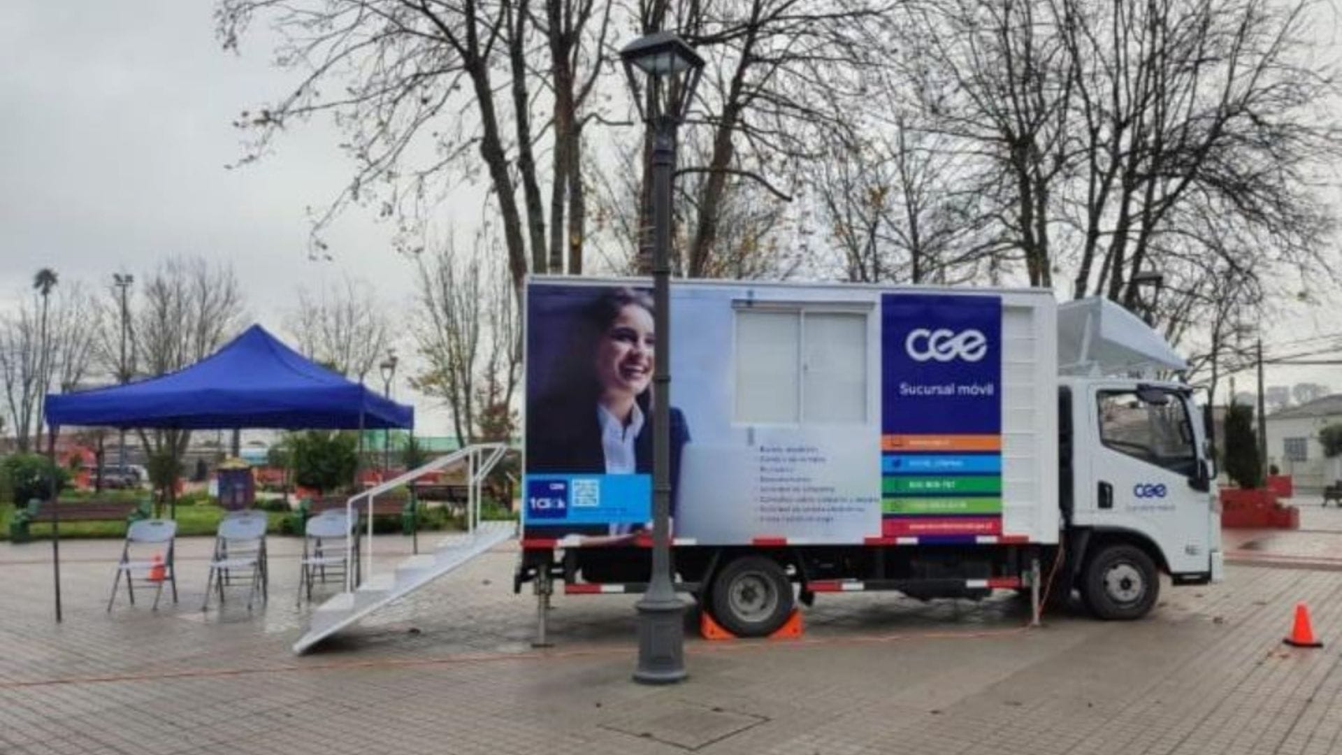 CGE implementa nueva Oficina Móvil para atender a clientes en zonas alejadas de Ñuble y Biobío