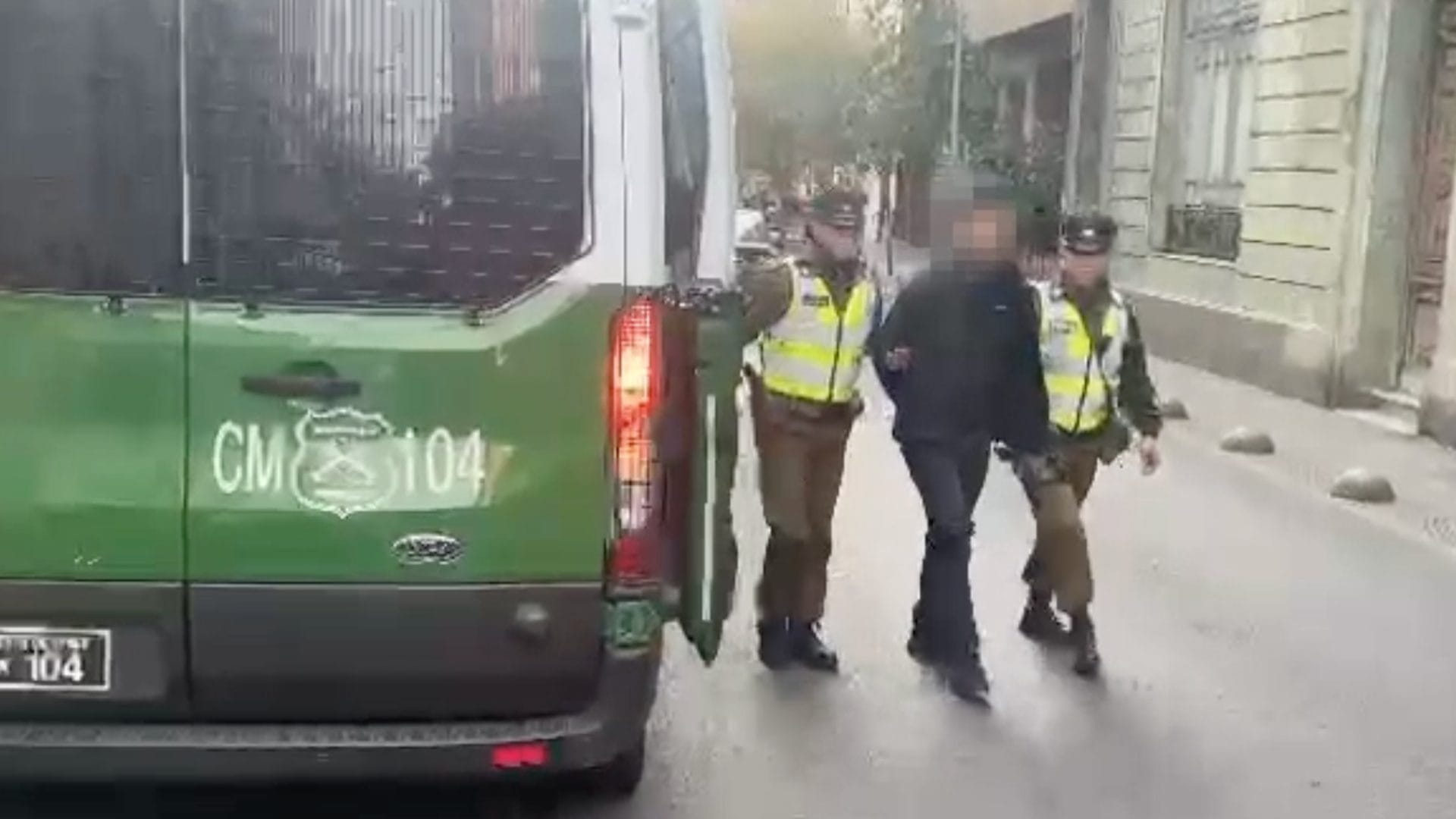 Carabineros detiene al “ladrón solitario” en el centro de Santiago