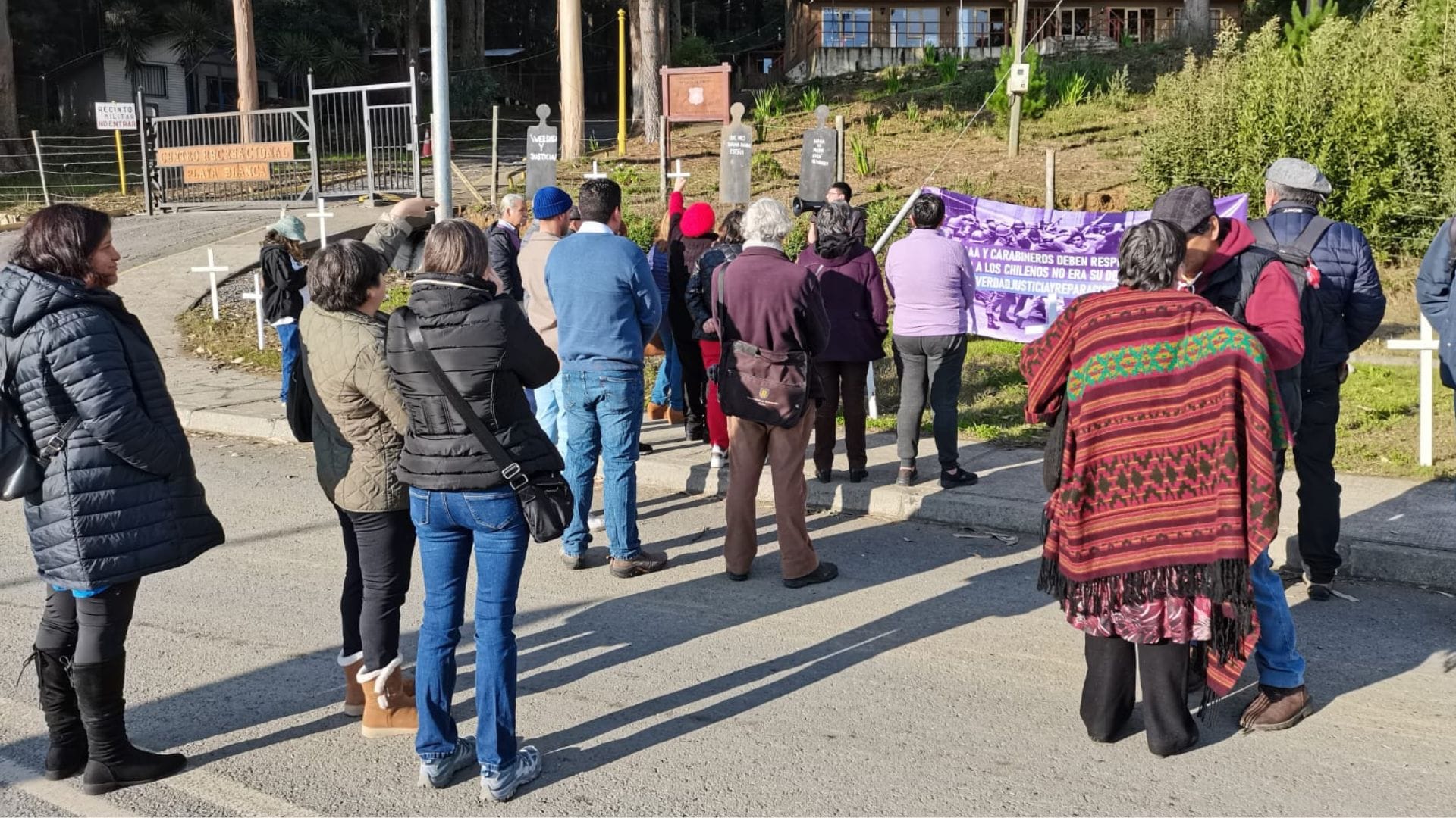 Organizaciones de DDHH del Biobío exigen memorial en centro de detención y tortura de Coronel