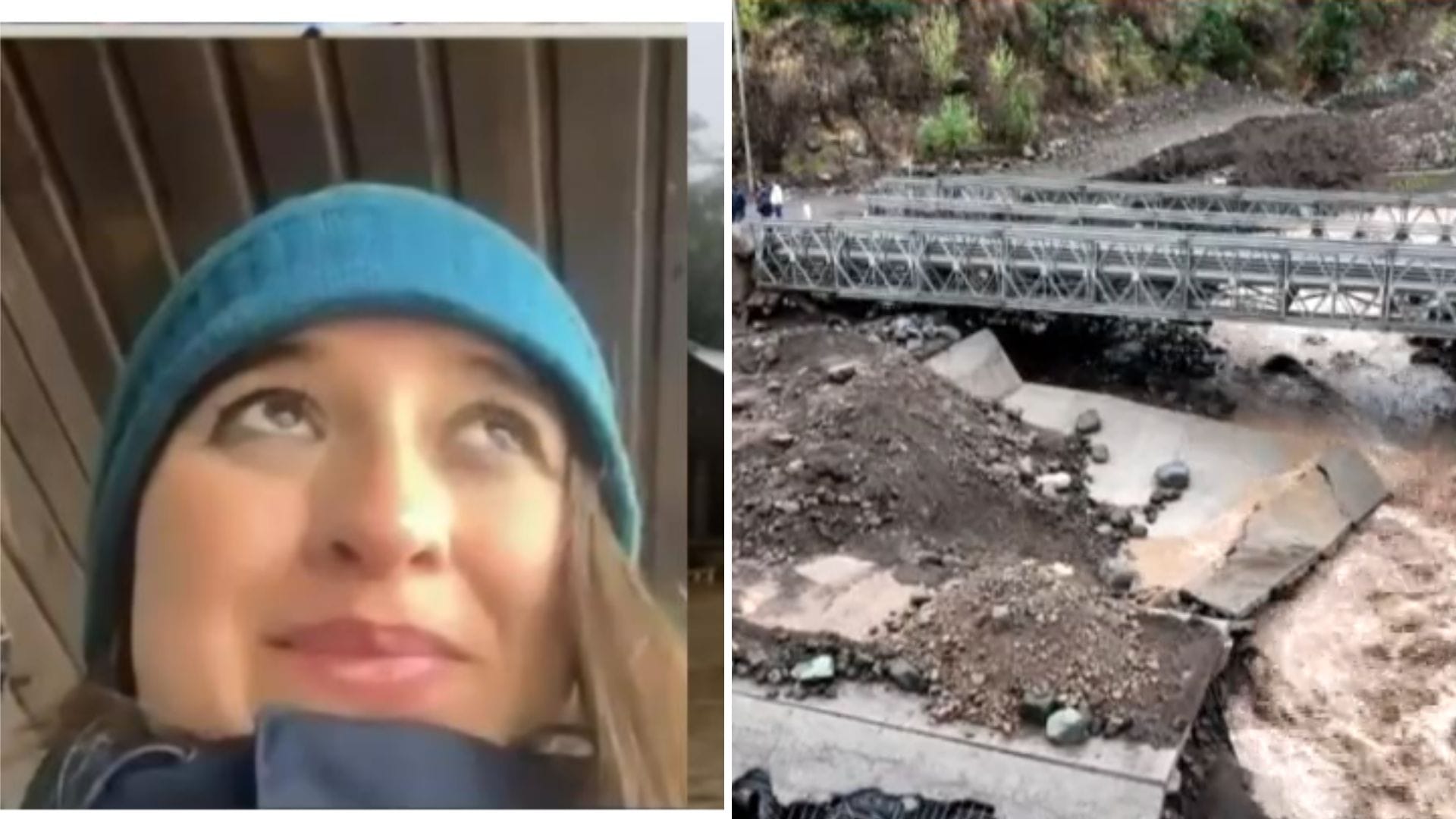 Por vía aérea rescatan a mujer embarazada y su familia tras desborde de río Ancoa en Linares