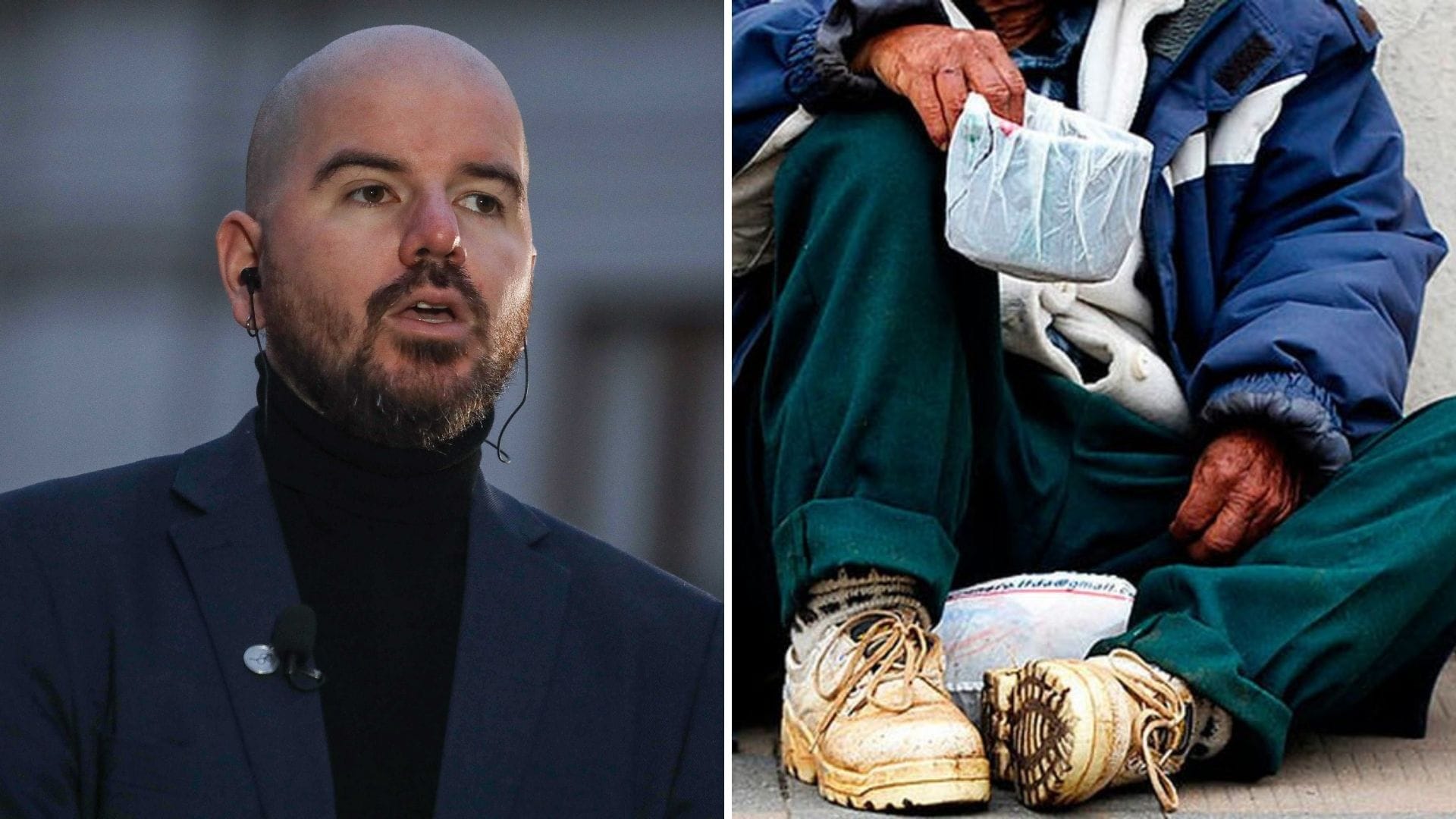 “No entienden la pobreza”: Ministro Jackson vivió tenso momento tras ser encarado por un hombre en situación de calle