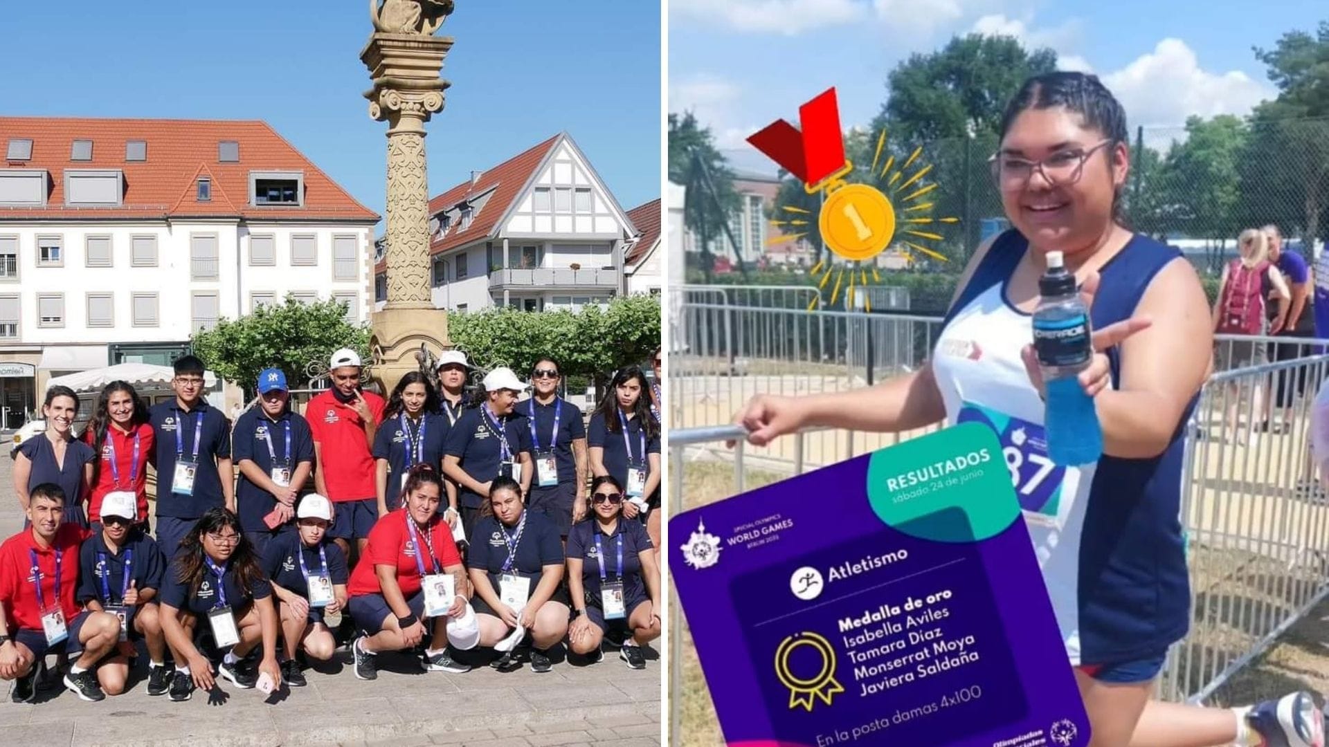 Monserrat Moya: La atleta sampedrina que ganó oro en las Olimpiadas Especiales de Berlín 2023