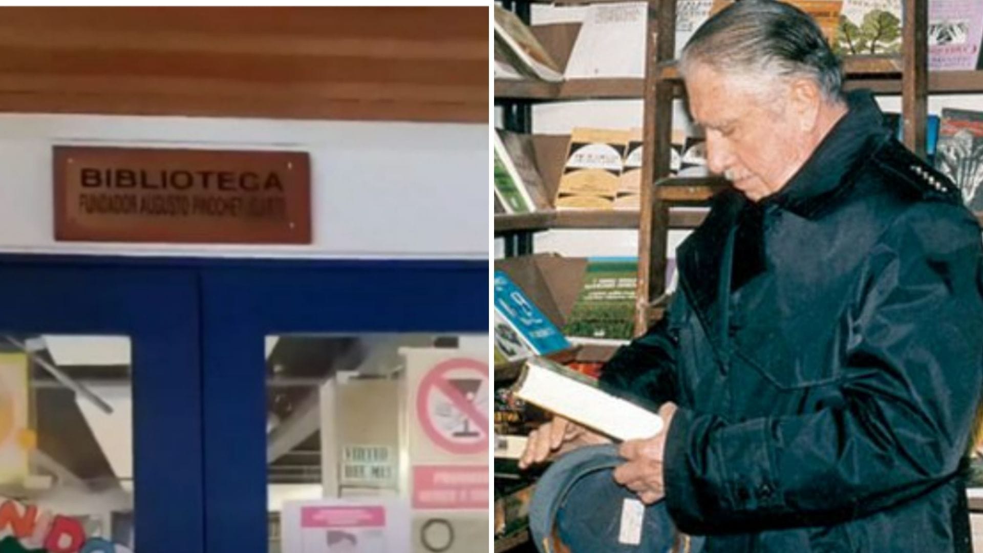 “Fundador Augusto Pinochet”: Critican a colegio de Las Condes por el nombre de su biblioteca