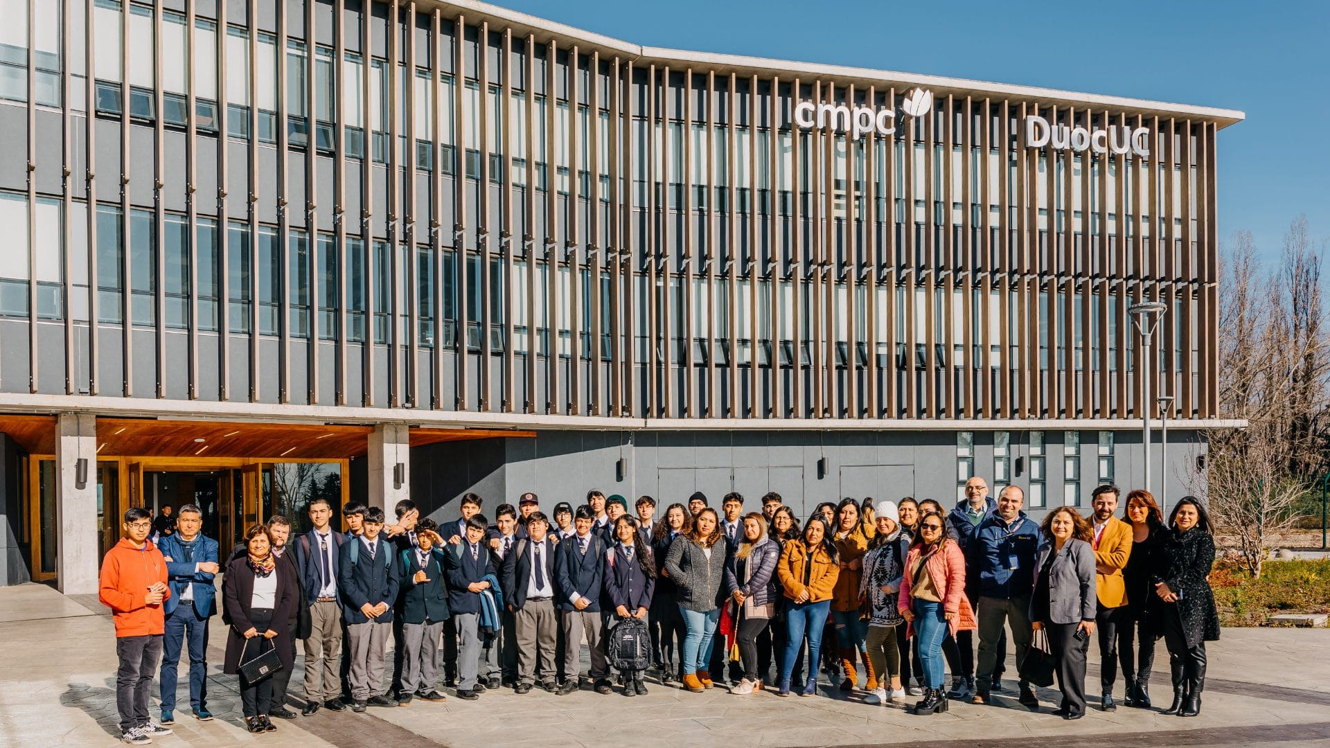 Más de 80 jóvenes de liceos TP de Nacimiento y Laja participarán en programa de formación complementaria Campus CMPC – Duoc UC