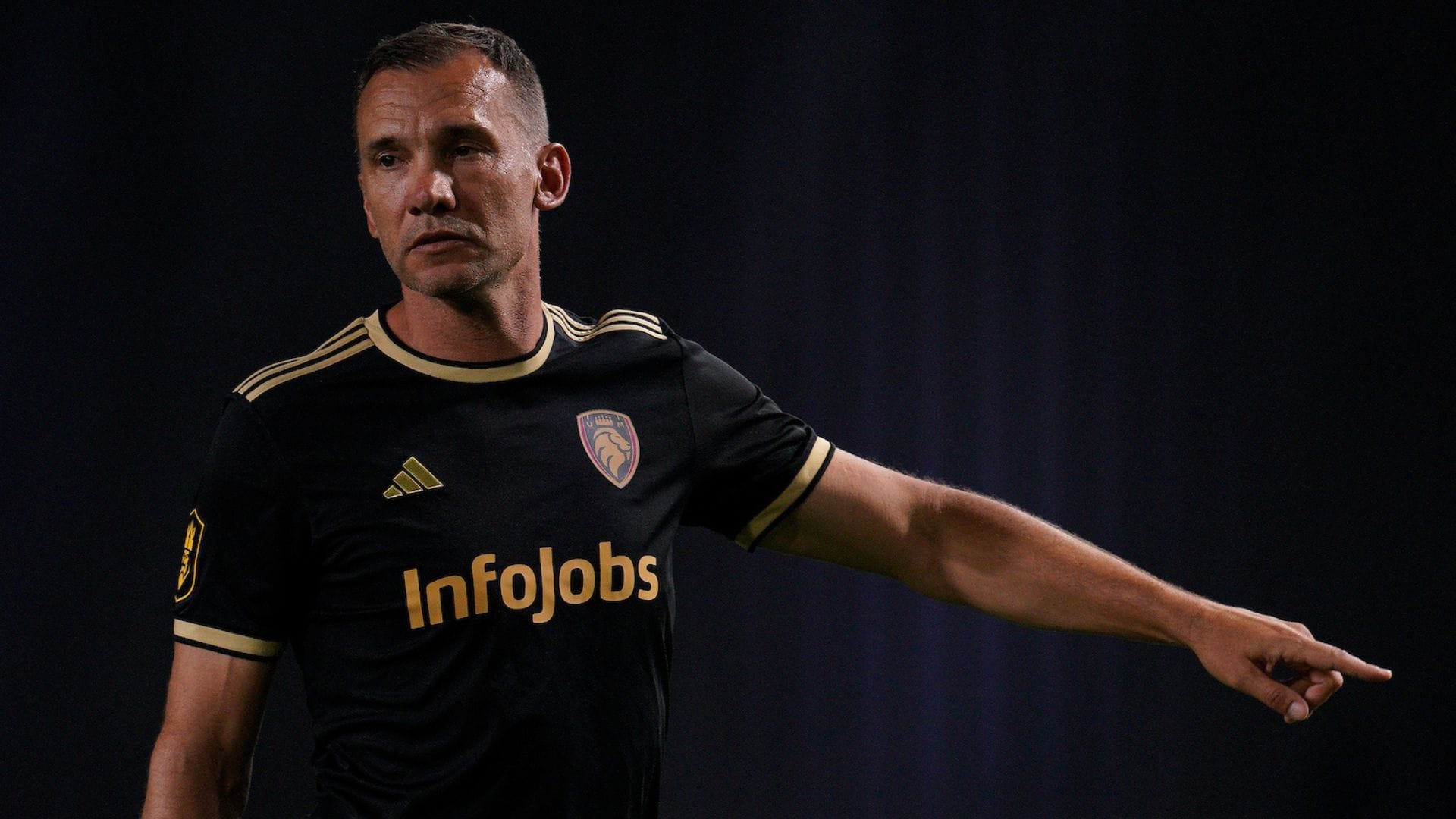 Andriy Shevchenko tuvo un deslucido partido en la Kings League