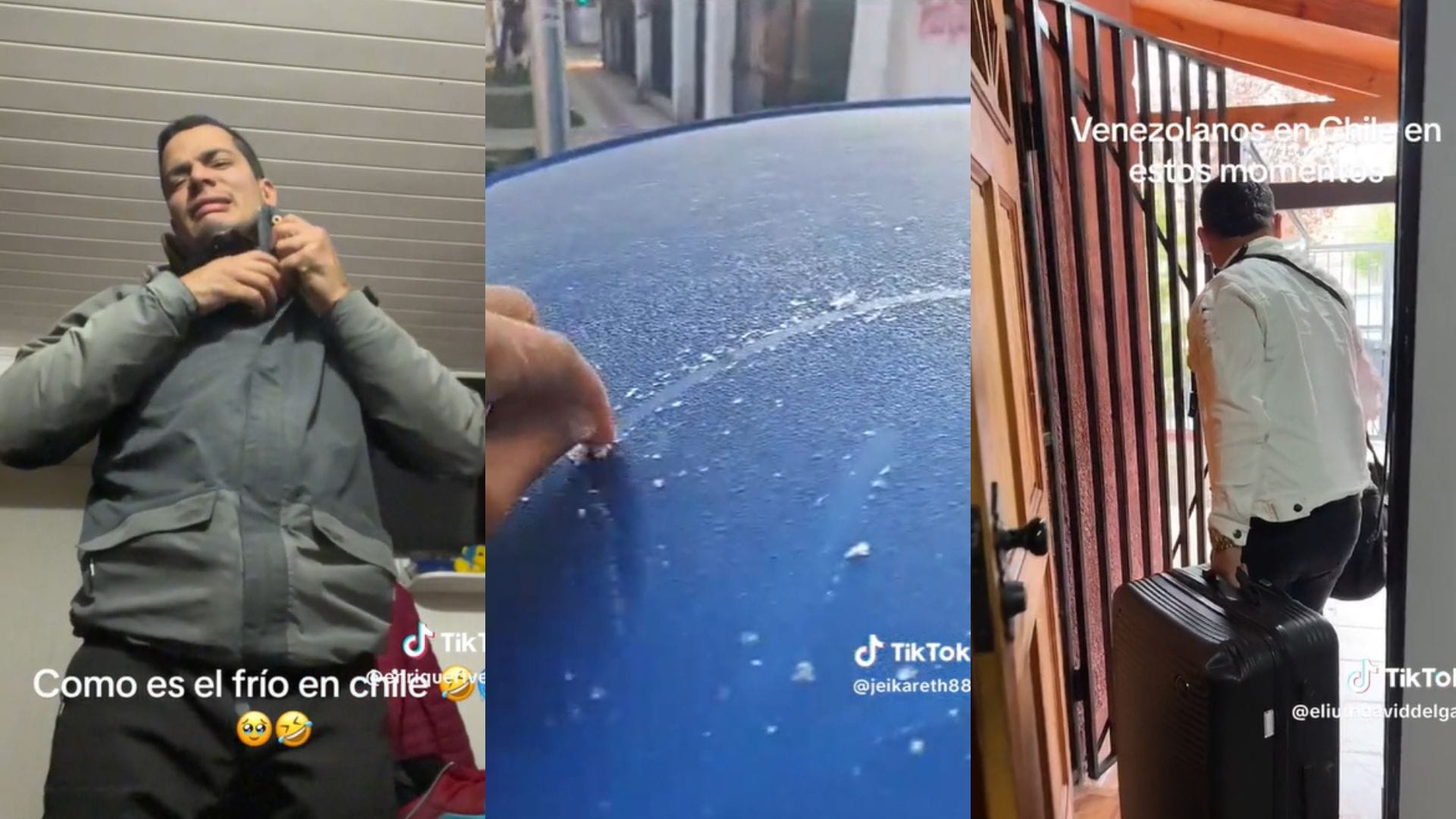 “Muy bonito y todo pero…”: Ciudadanos extranjeros en Chile reaccionan al frío y se vuelven virales