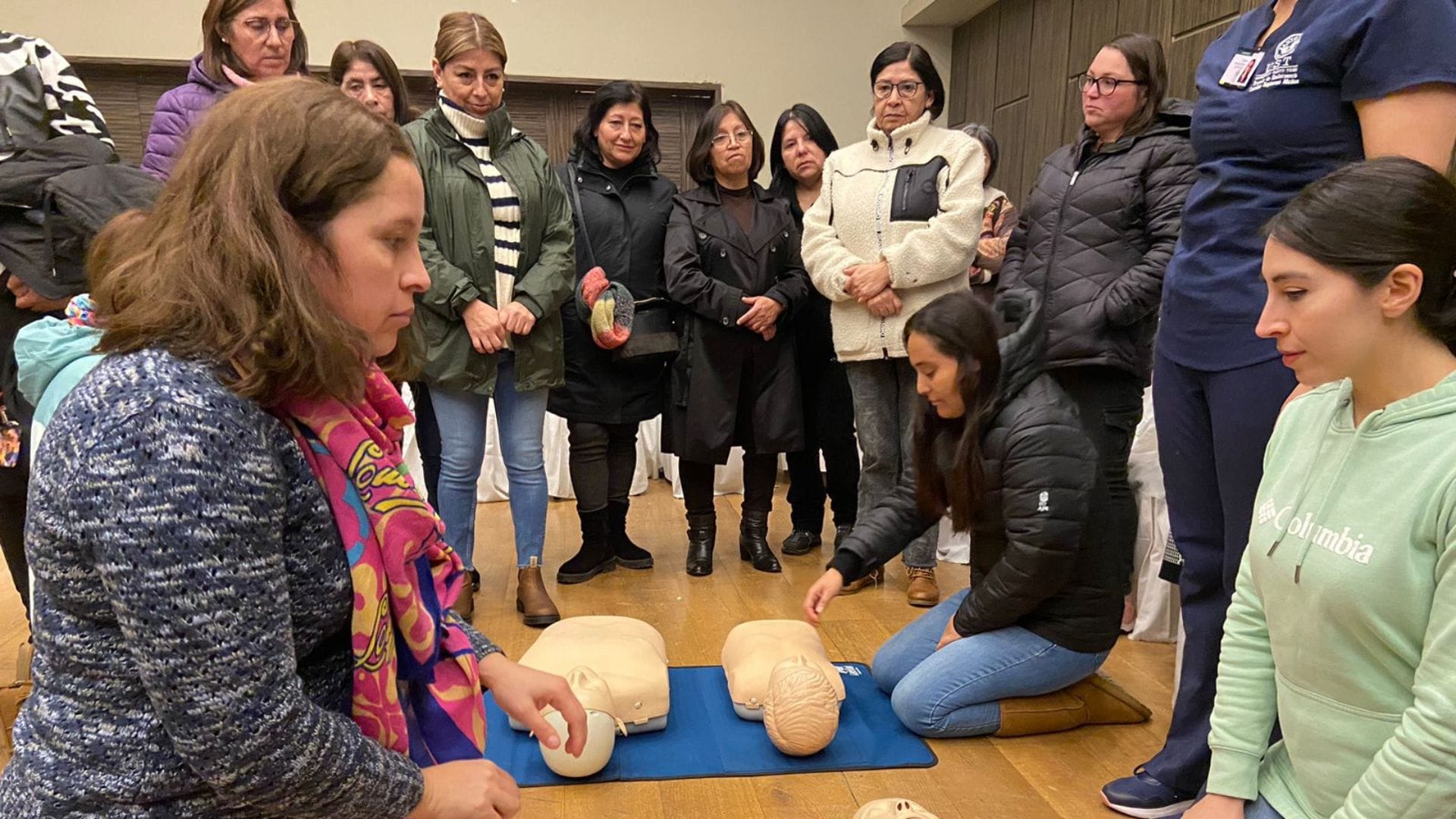UST Concepción capacitó en primeros auxilios a 400 funcionarias de Integra