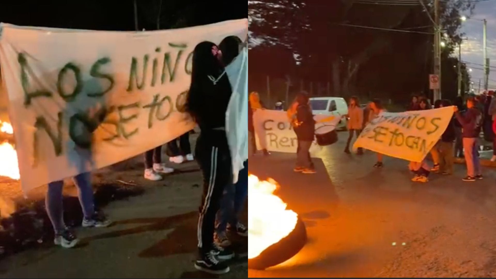 “¿Ahora cómo vienen nuestros hijos aquí?”: Comunidad de colegio de Talcahuano se manifiesta tras cuestionado operativo médico