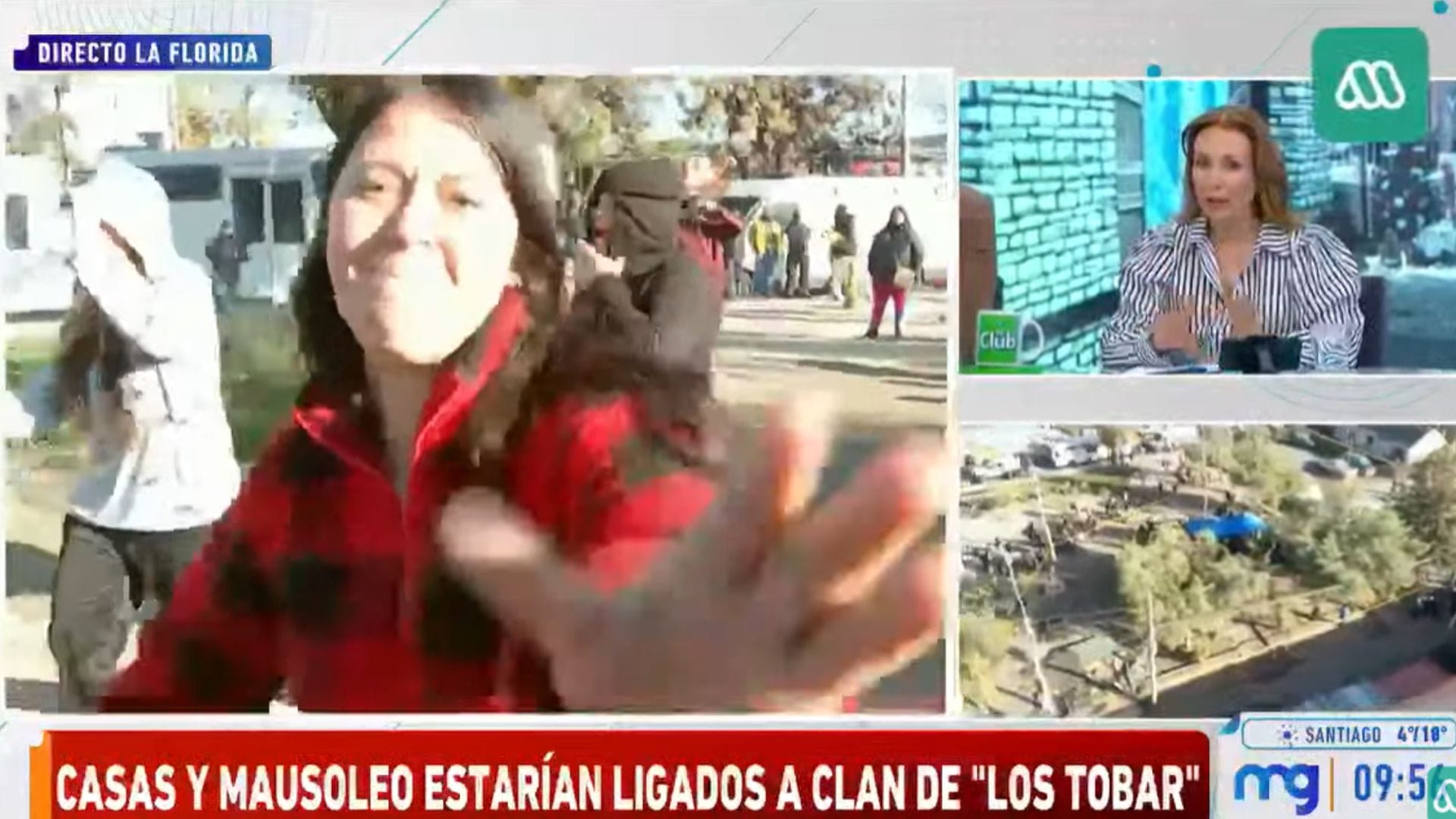“Están tirando piedras”: Equipo de Mucho Gusto sufre ataque en plena transmisión en vivo