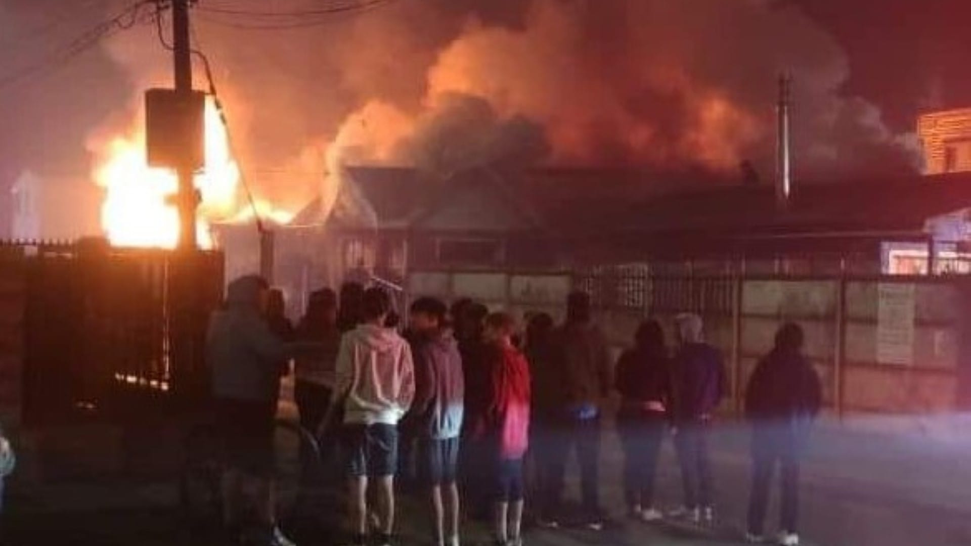 Pesar en sector Nonguén de Concepción: Adulto mayor fallece tras incendio de vivienda