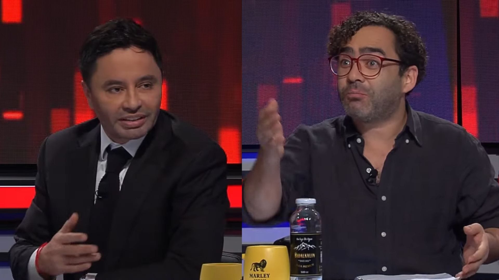 “Te sugiero dejar las drogas”: Rodolfo Carter protagonizó tenso cruce con abogado Inti Salamanca en programa de TV