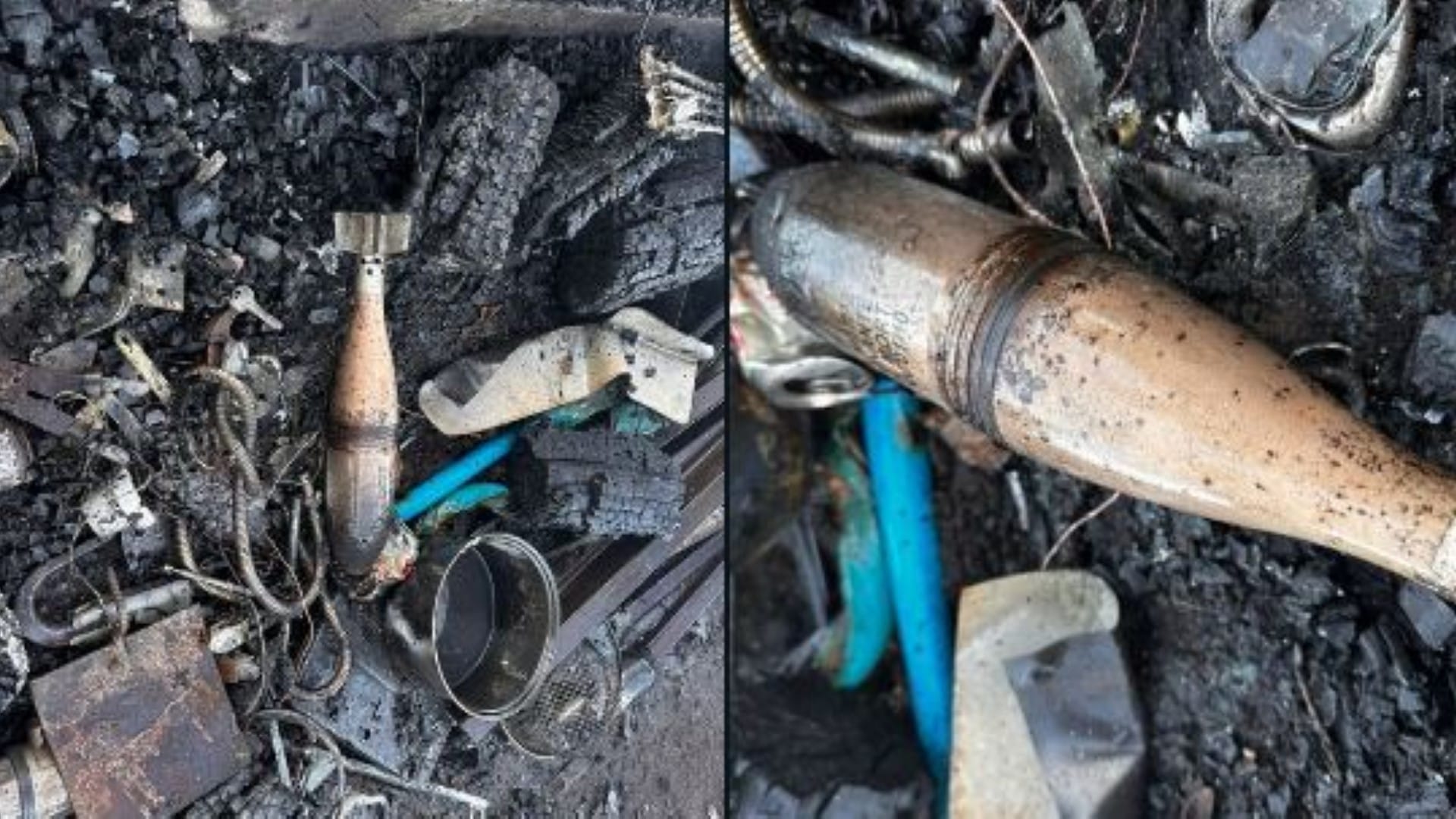 Hallan mortero de uso militar tras incendio de vivienda en la Región del Biobío