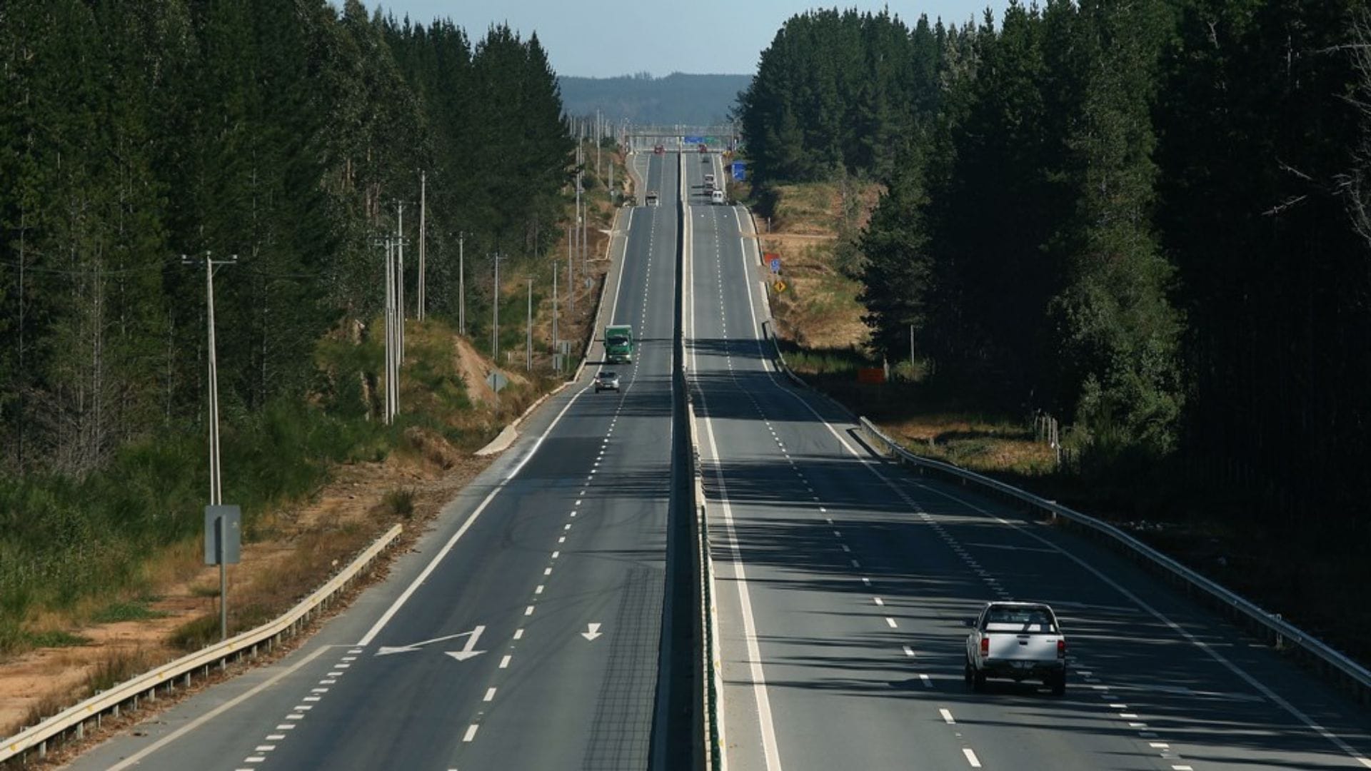 A un año del anuncio: MOP identifica 25 puntos donde instalarán cámaras en Ruta 160