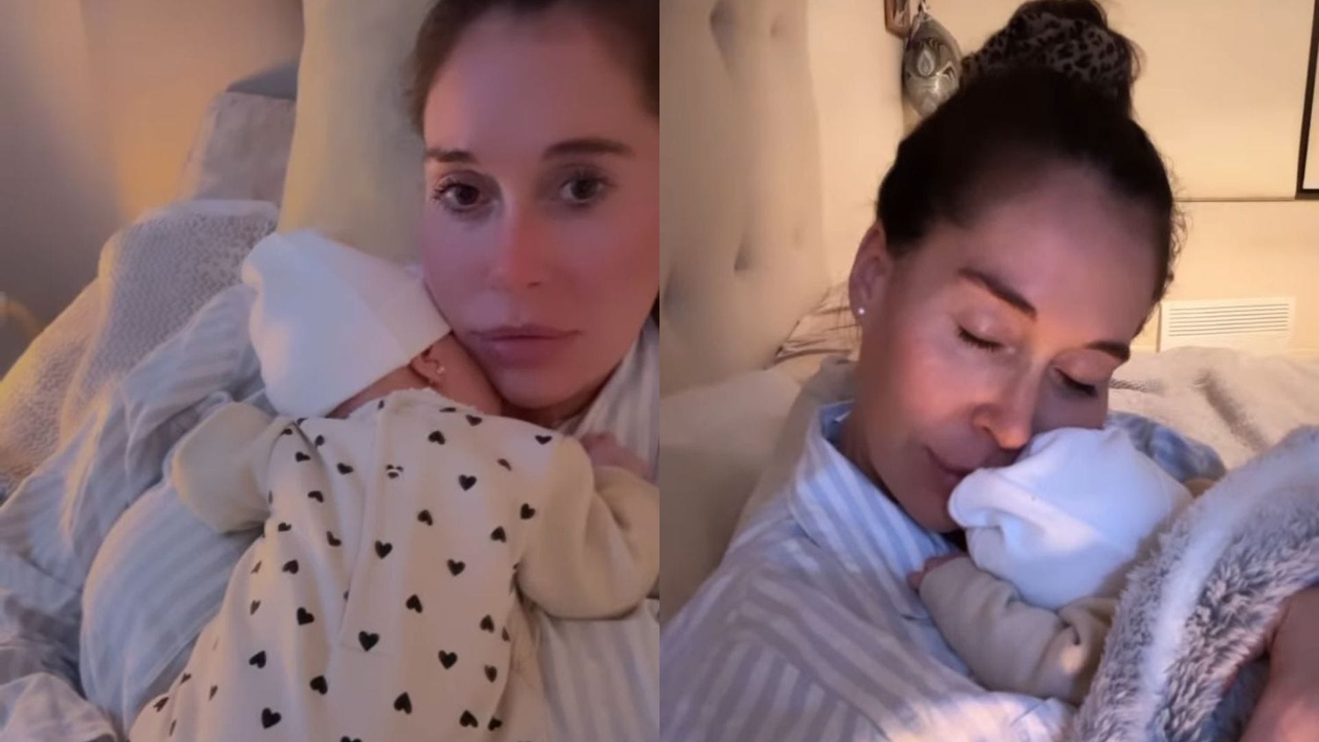 ¡Se fue a casa con su pequeña! Valentina Roth reveló que su hija recibió el alta médica