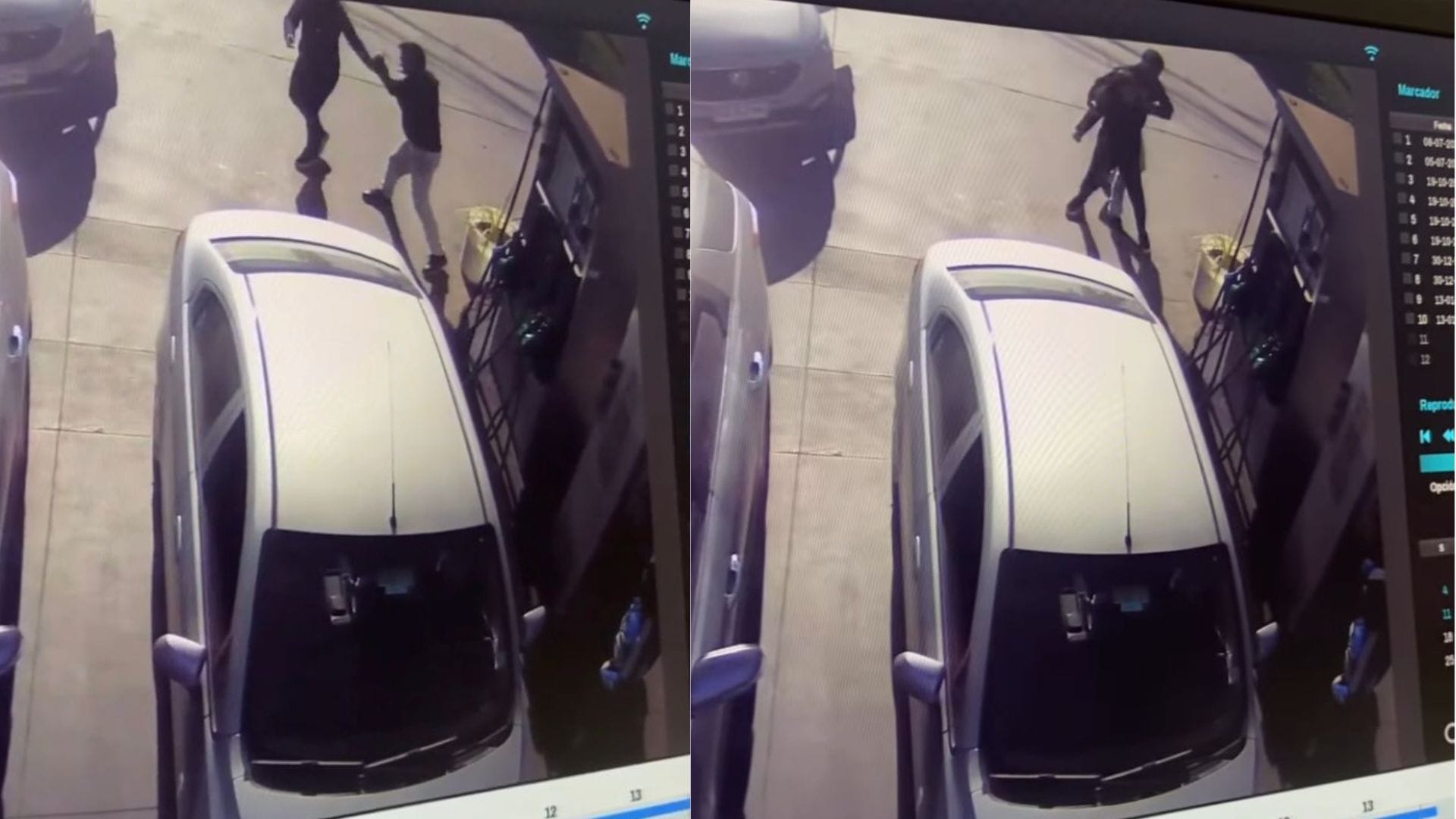 Por insólita razón e incluso lo grabó: Joven denunció que conductor la agredió en bencinera de Renca
