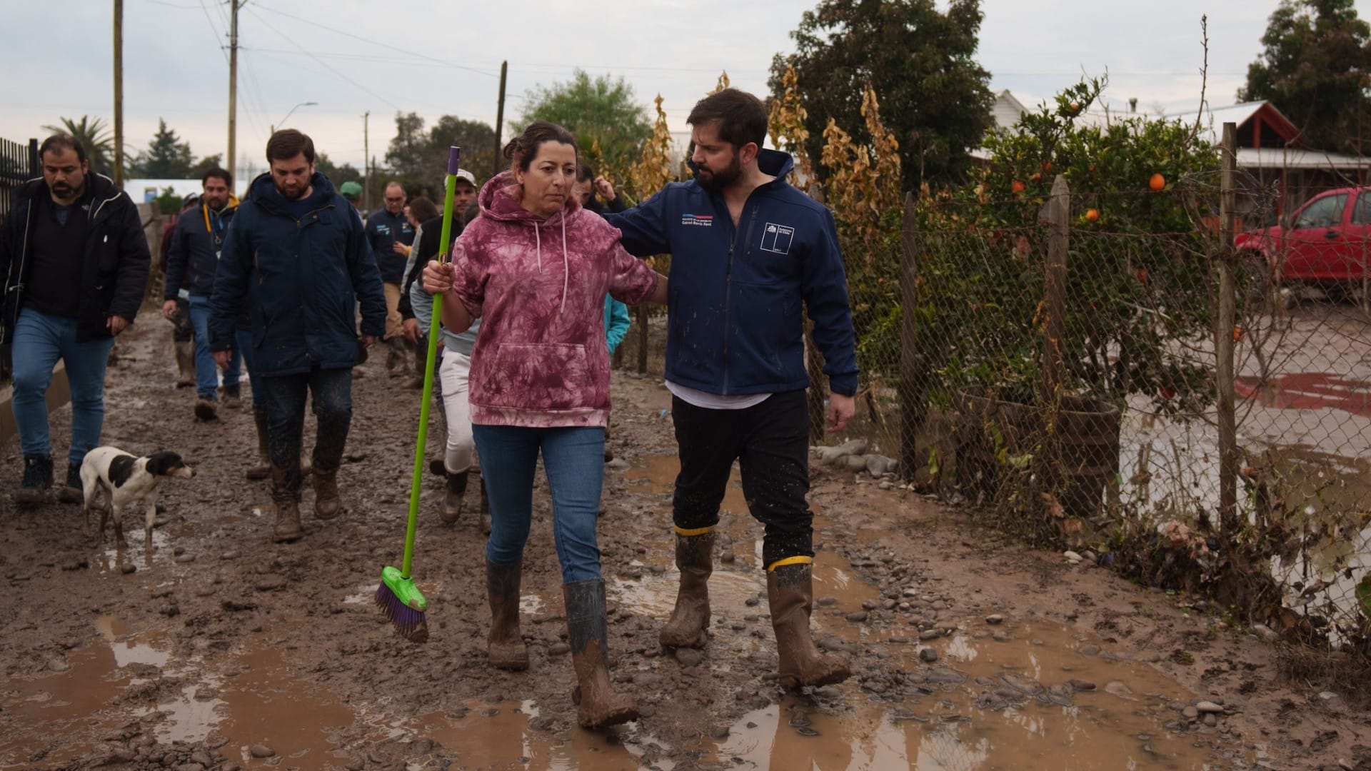 Presidente Boric viajaría a la Región Biobío para evaluar en terreno los estragos de sistema frontal