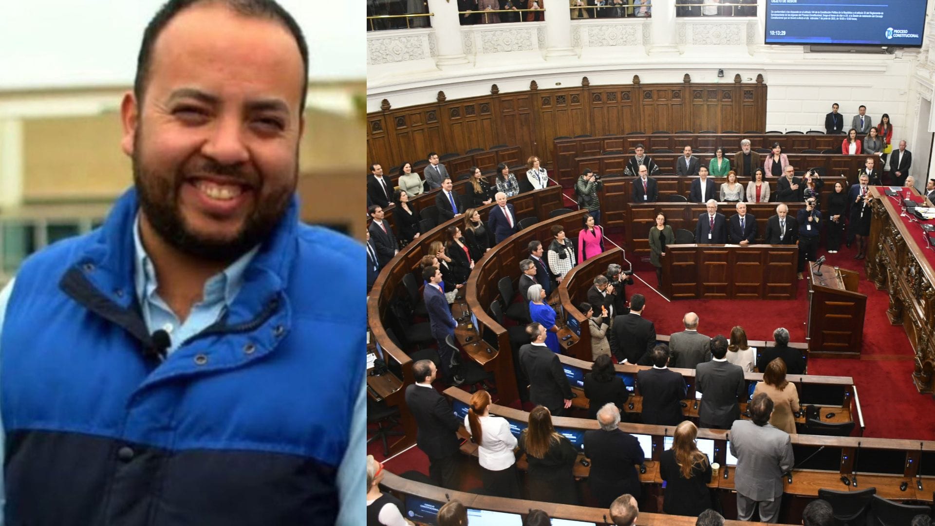Aldo Sanhueza finalmente no se presentó y por lo tanto son 50 los consejeros constitucionales