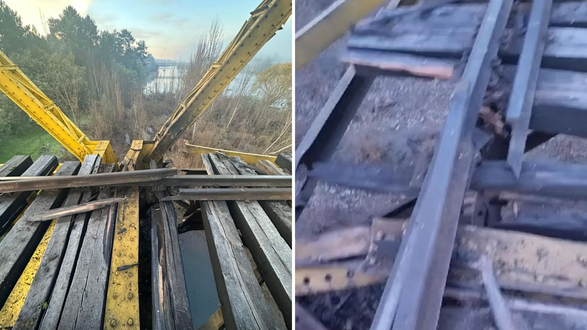 Gremios del Biobío condenan atentado en Puente Ferroviario Itata y piden invocar Ley Antiterrorista