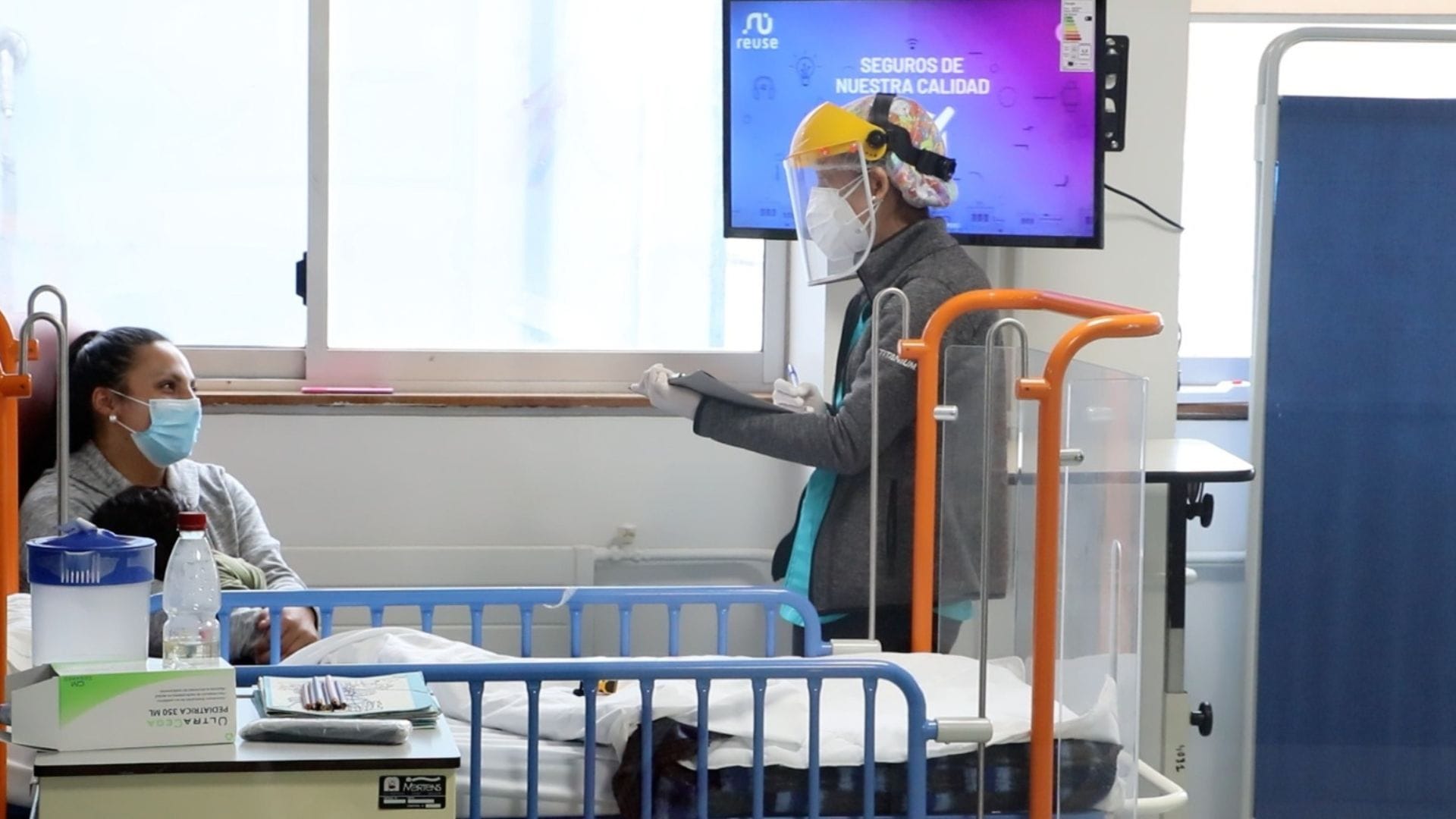 Hospital de Tomé habilita nuevas camas pediátricas para hacer frente a la contingencia respiratoria