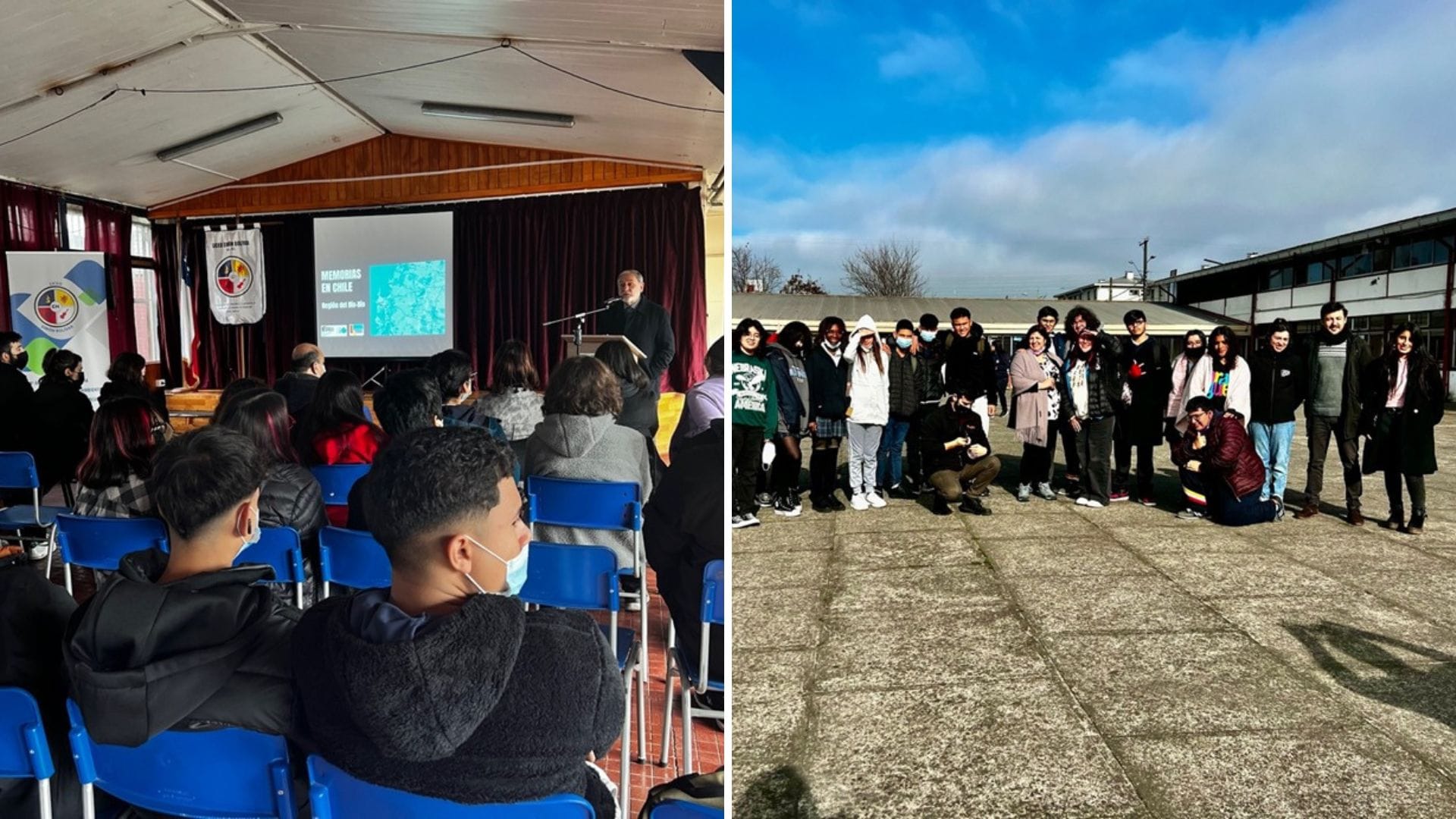 Museo de la Memoria y los DD.HH llega a Hualpén para realizar jornada pedagógica