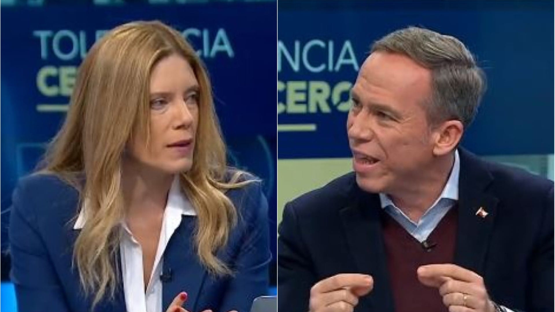 Tenso ’round’ de Mónica Rincón y Jorge Alessandri: “No estoy defendiendo al gobierno de Allende”