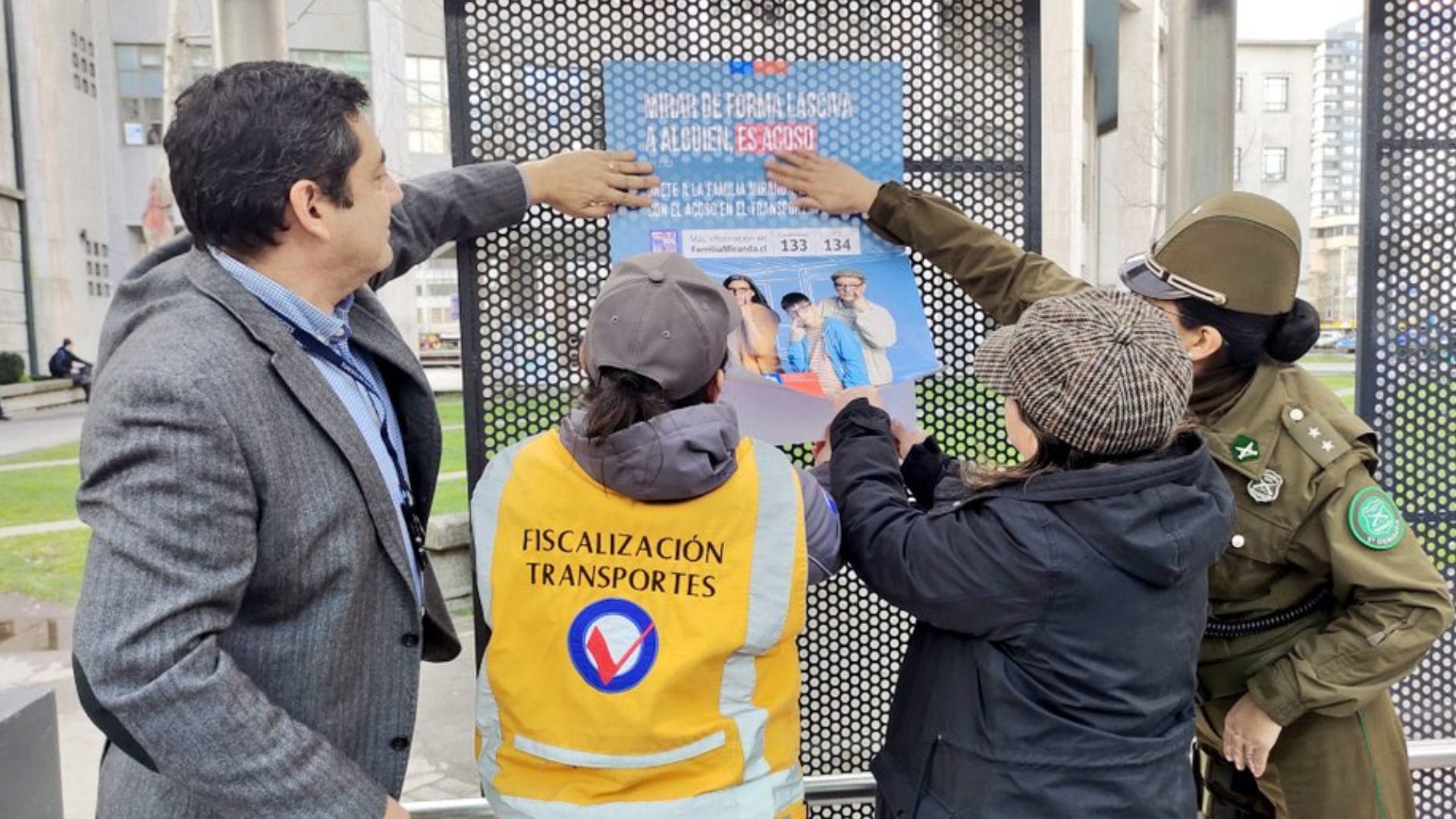 Seremitt y de la Mujer Biobío se suman a campaña nacional contra el acoso en el transporte público