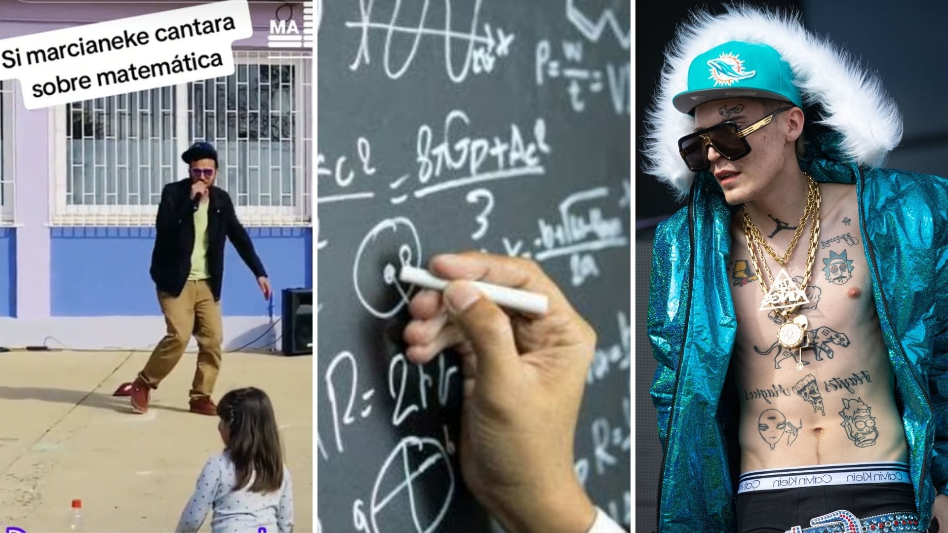 “Matemateke”: El profesor de matemáticas que utiliza canciones de Marcianeke para enseñar