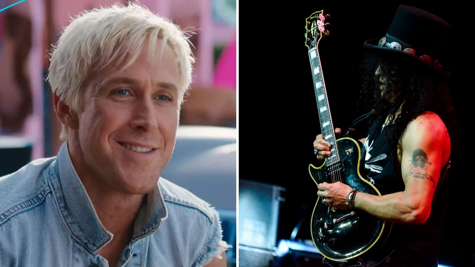“Solo soy Ken”: La hilarante canción de la película “Barbie” que juntó a Slash con Ryan Gosling