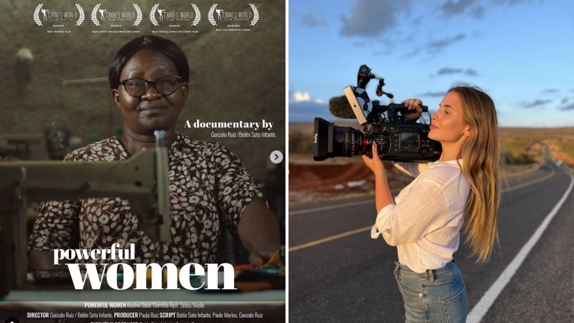 “Haciendo patria”: Belén Soto obtuvo tres reconocimientos en un festival de Cannes