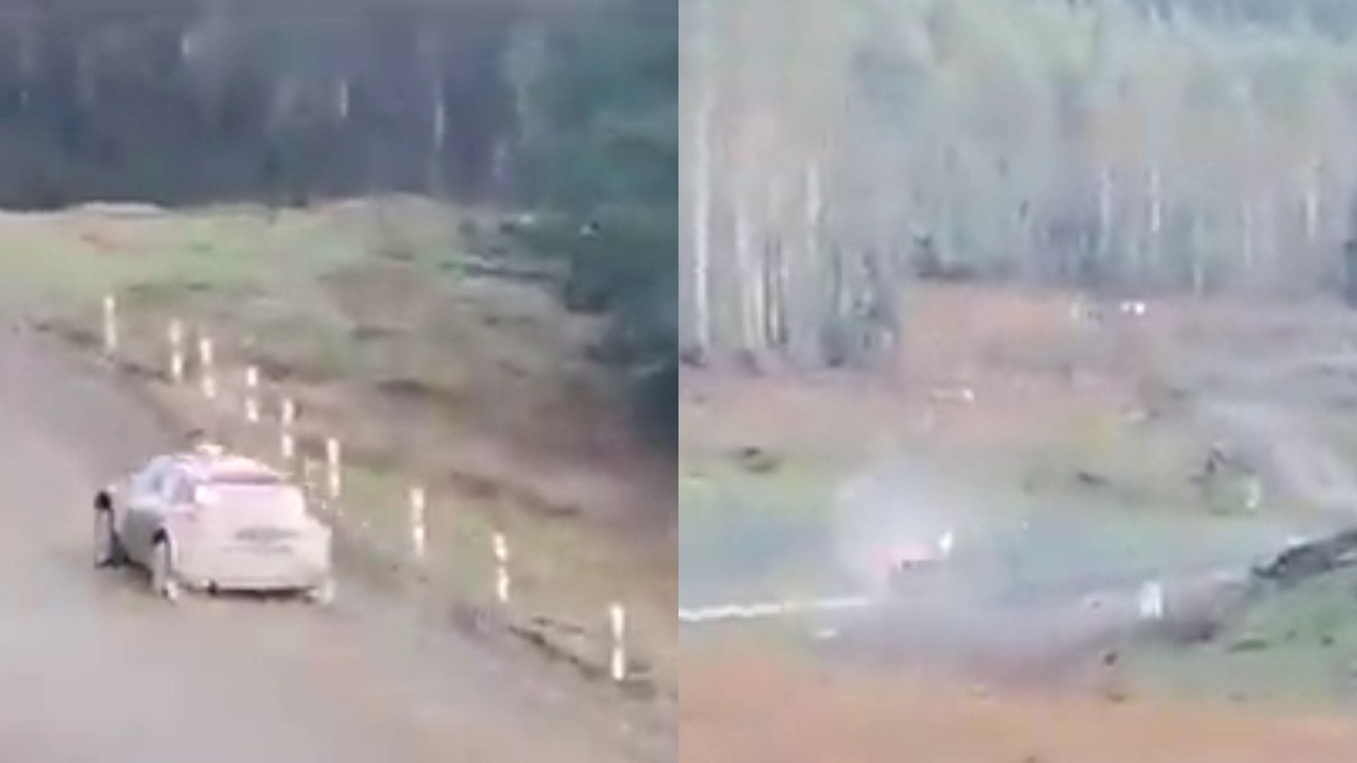 Gerardo Rosselot protagonizó un accidente en el RallyMobil que se disputa en Santa Juana