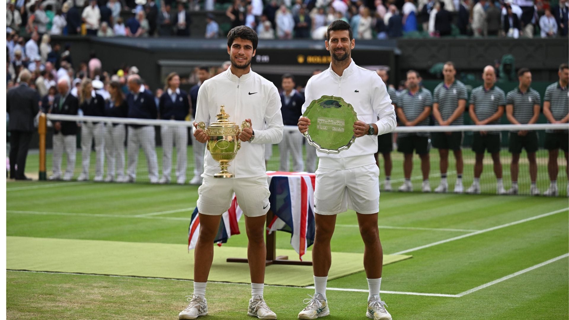 Carlos Alcaraz se coronó como el monarca de Wimbledon tras derrotar a Novak Djokovic