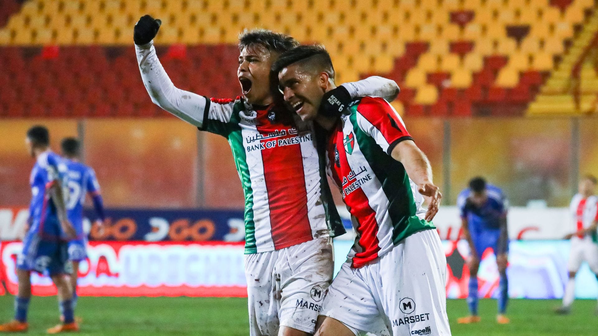 Palestino dio el golpe en los descuentos para quedarse con el triunfo ante la Universidad de Chile