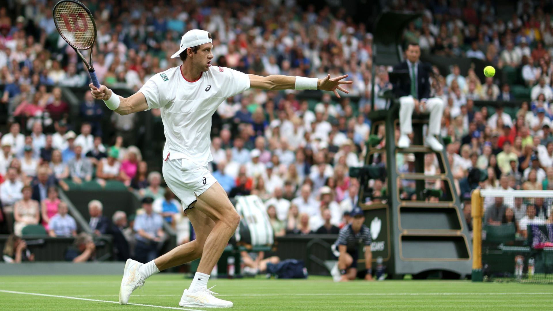 Nicolás Jarry cayó en Wimbledon a pesar de una gran presentación frente a Carlos Alcaraz