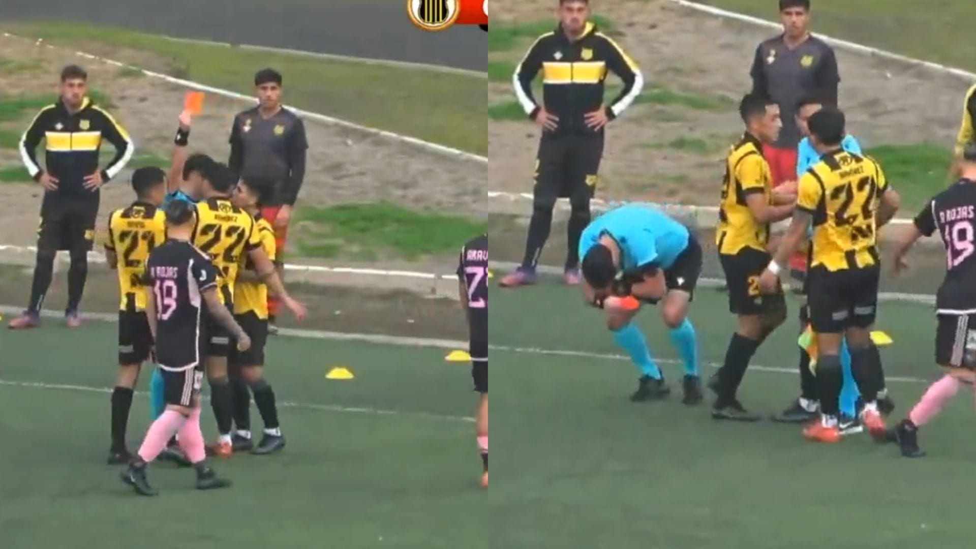Tercera A: Jugador habría agredido a un árbitro tras expulsión