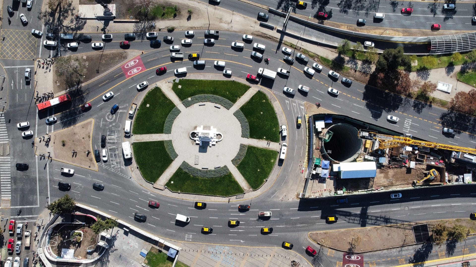 Se elimina la rotonda: Así quedará Plaza Italia con la remodelación del Eje Alameda-Providencia