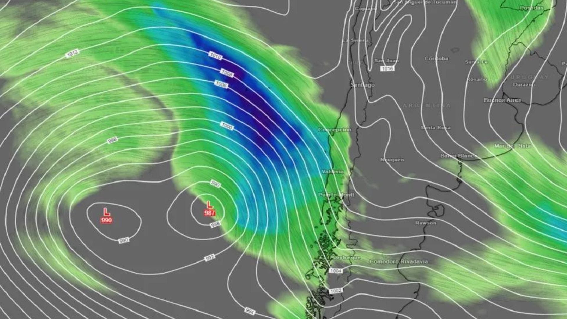 Alertan llegada de un nuevo río atmosférico: Dejaría lluvias “significativas” en la cordillera de los Andes en 5 regiones