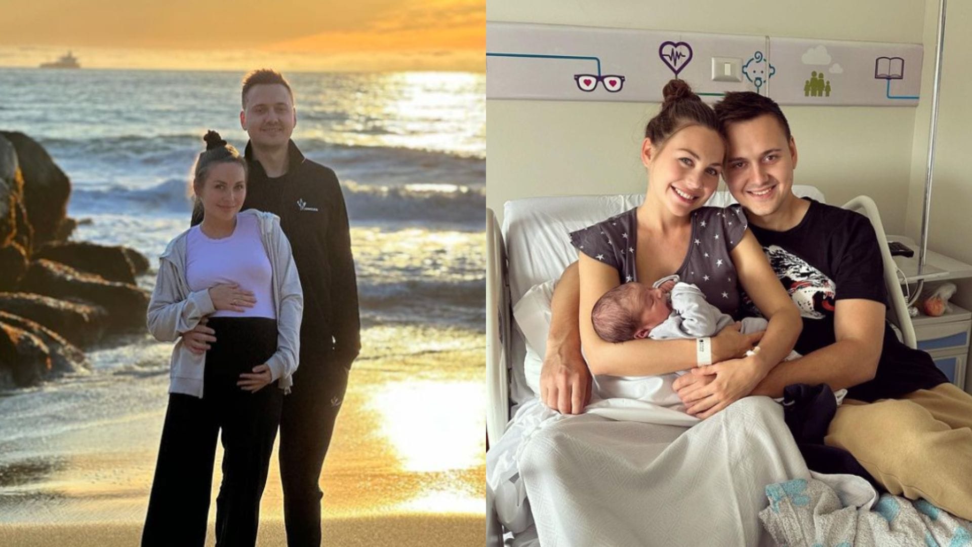 “Aquí hay oportunidades muy buenas”: Las razones de una pareja rusa que viajó a Chile para tener a su primer hijo