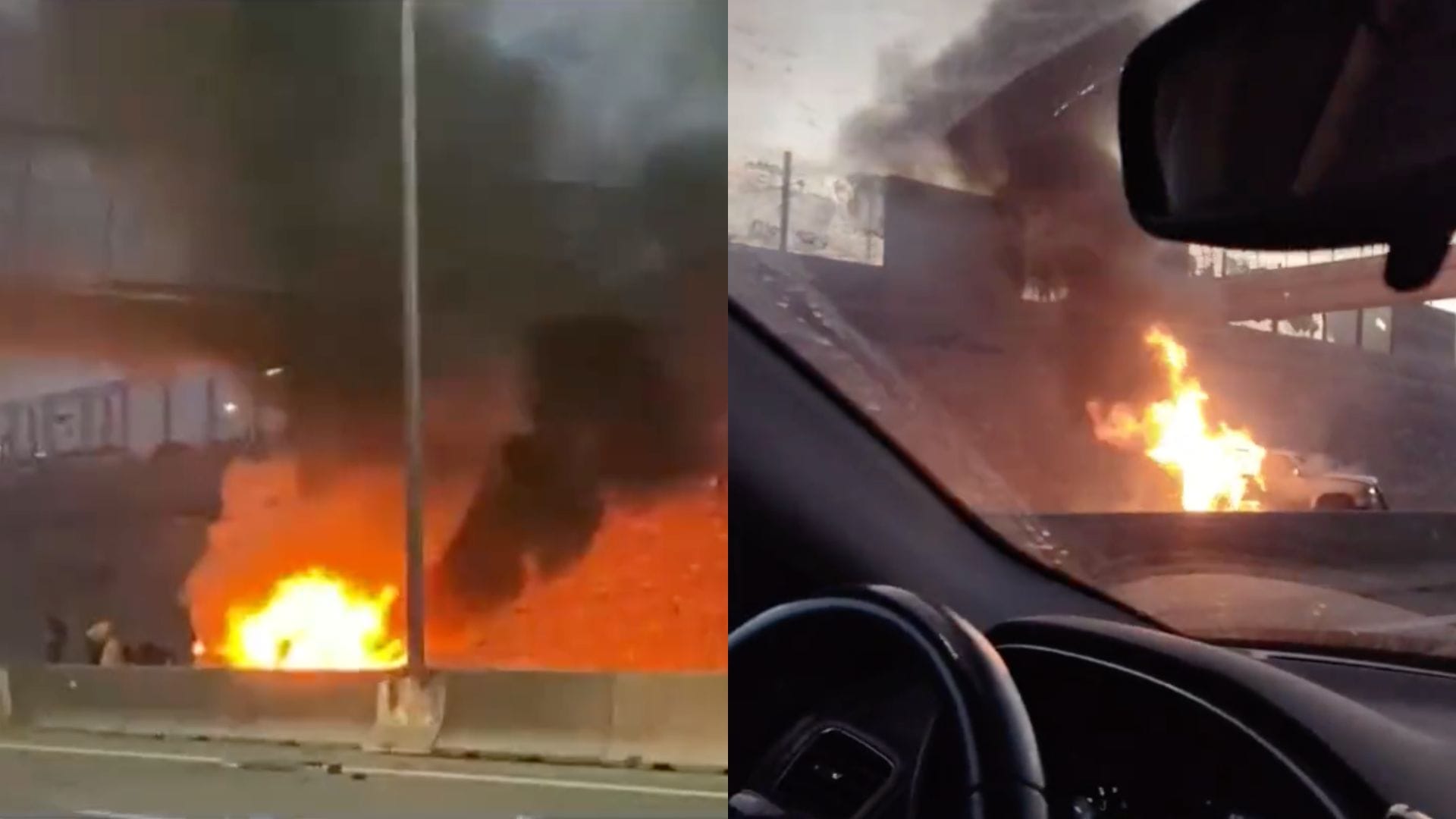 Niño está en riesgo vital: Dos fallecidos y tres menores heridos deja impactante colisión múltiple en la autopista Acceso Sur