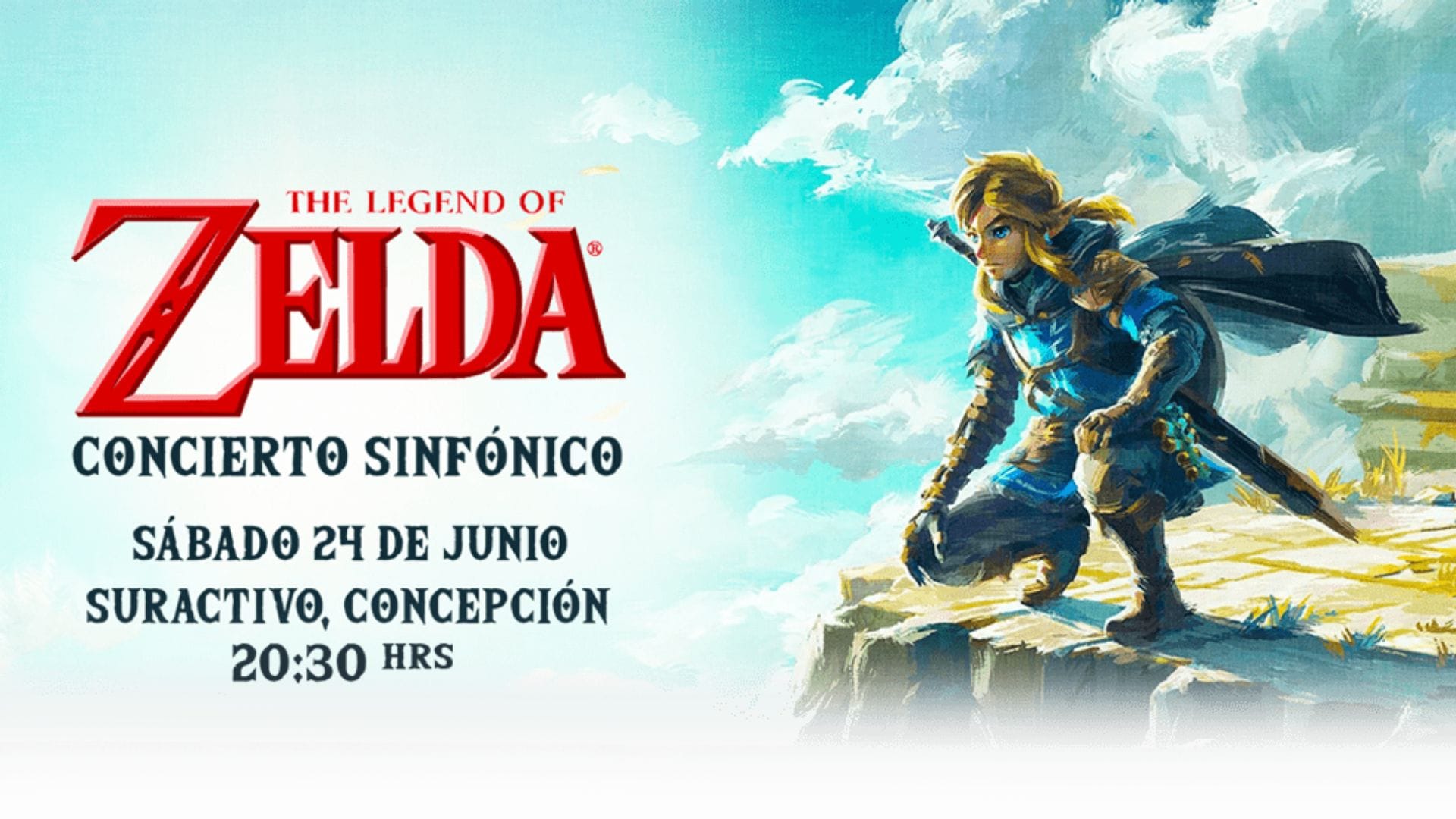 Concierto Sinfónico de The Legend of Zelda en Concepción: Nueva fecha y entradas disponibles aquí para el viaje musical más esperado